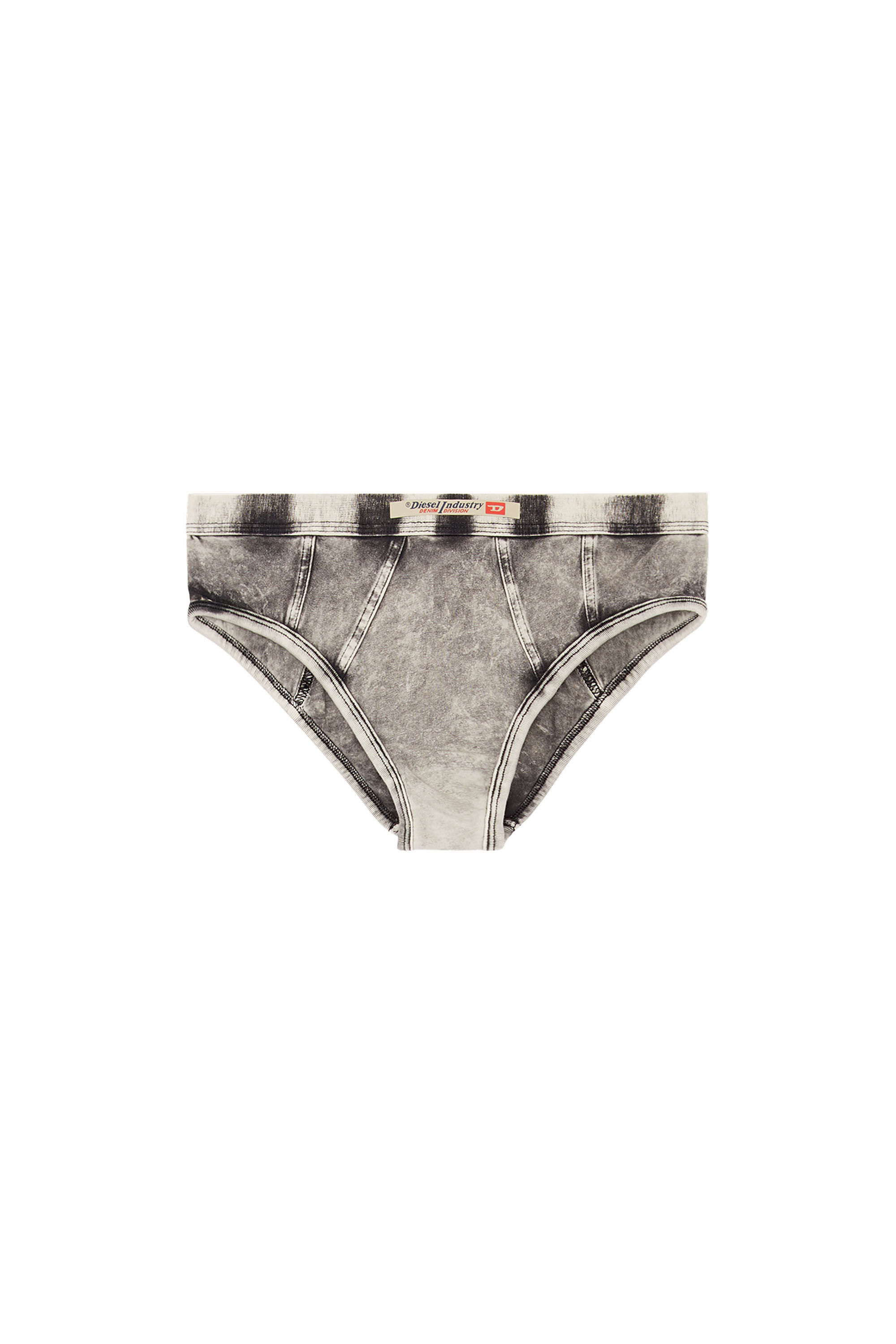 Diesel - UFPN-DENIM-HIPSTER-PANTY, Dark grey - Image 1