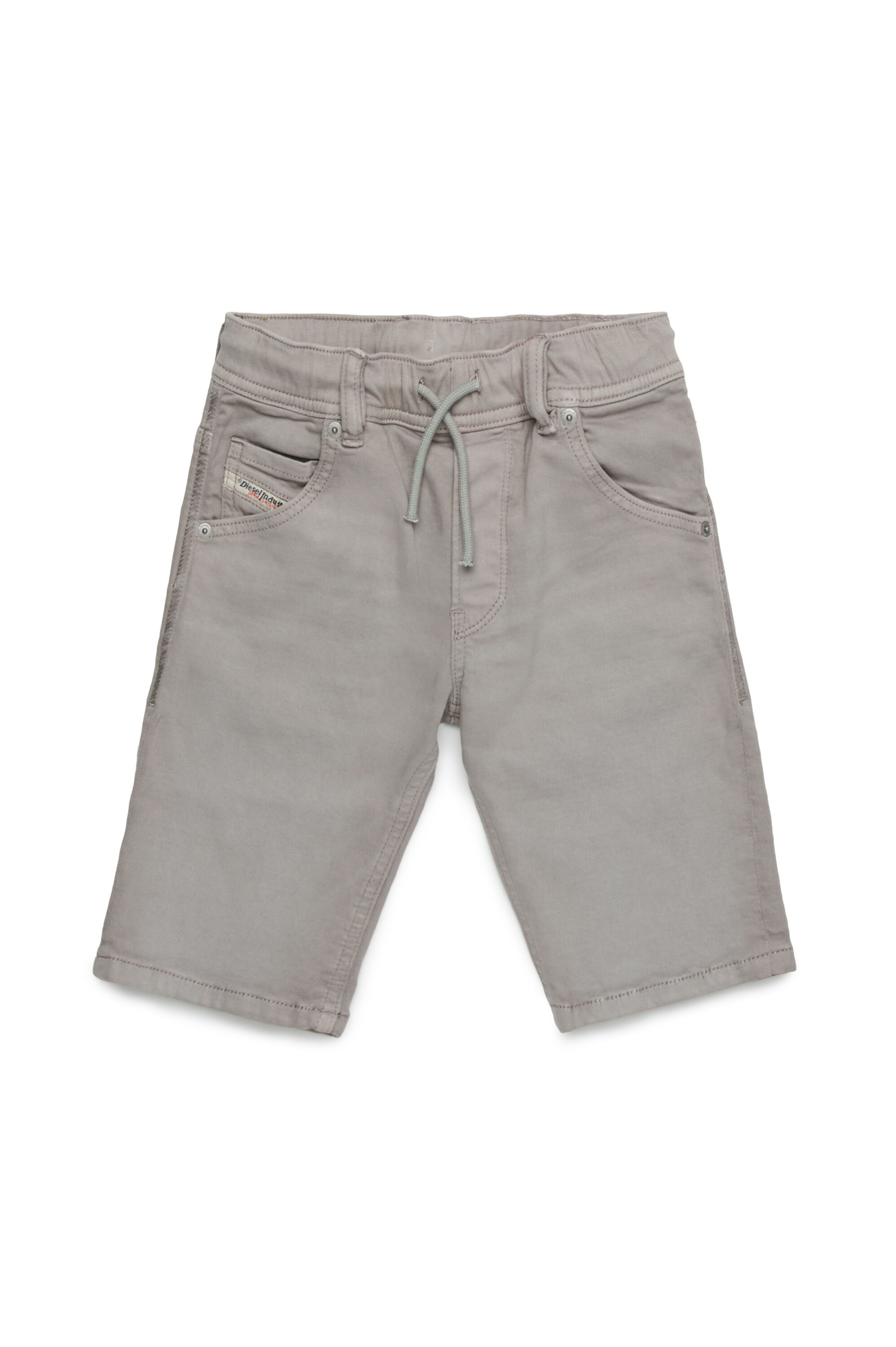 Diesel - KROOLEY-NE-J SH JJJ, Man's Krooley coloured JoggJeans shorts in Grey - 1