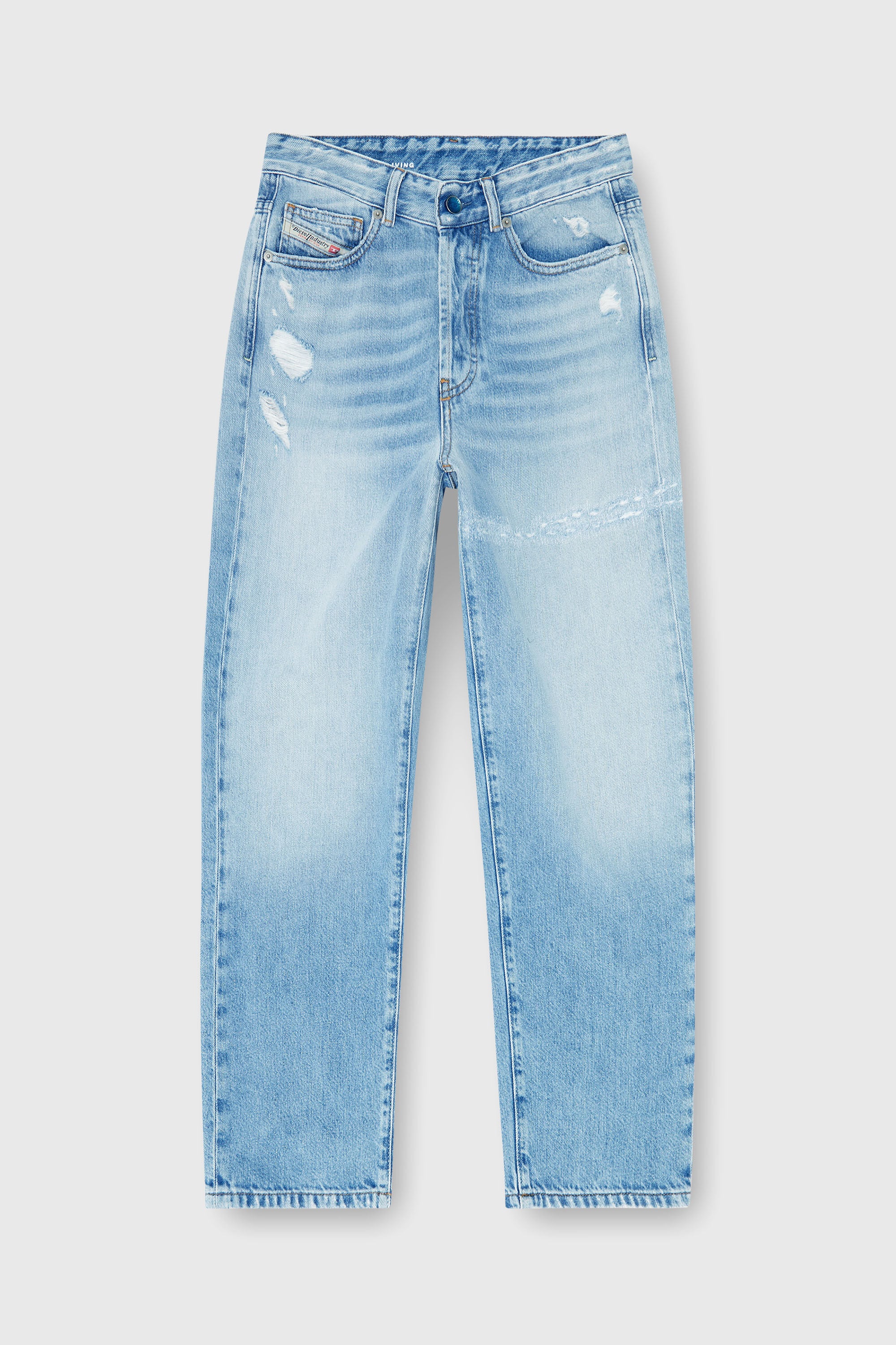 Diesel - Woman's Regular Jeans 1981 D-Went 09P49, Light Blue - 6
