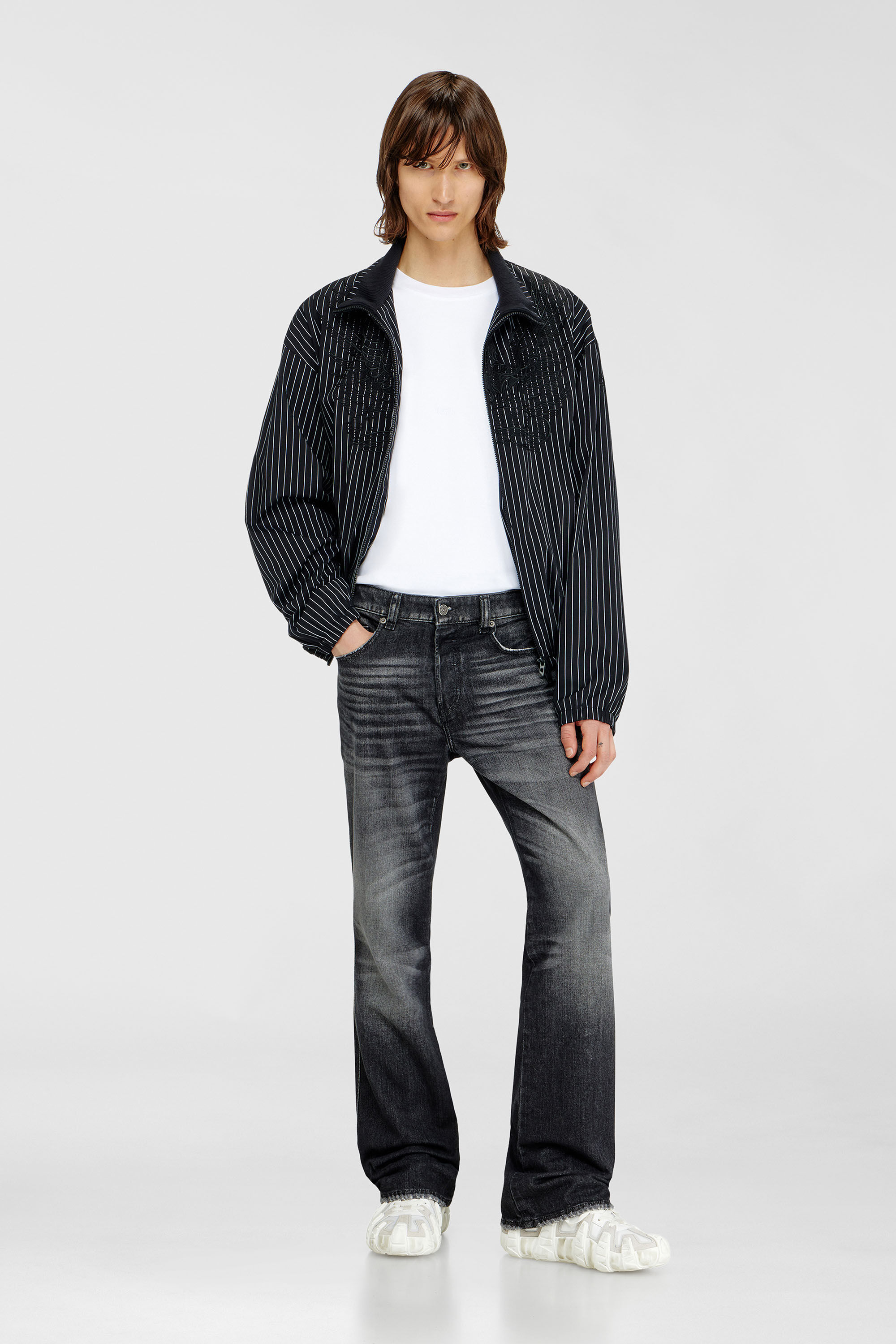 Diesel - Man's Bootcut Jeans 1998 D-Buck 09L50, Black/Dark grey - 1