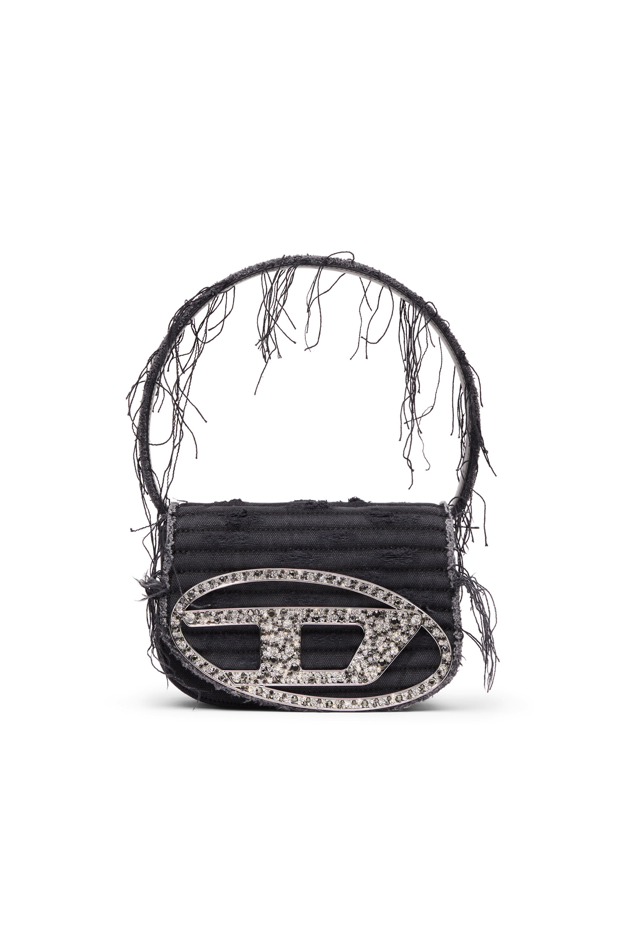 DIESEL ブラックショルダーバッグ - メルカリ