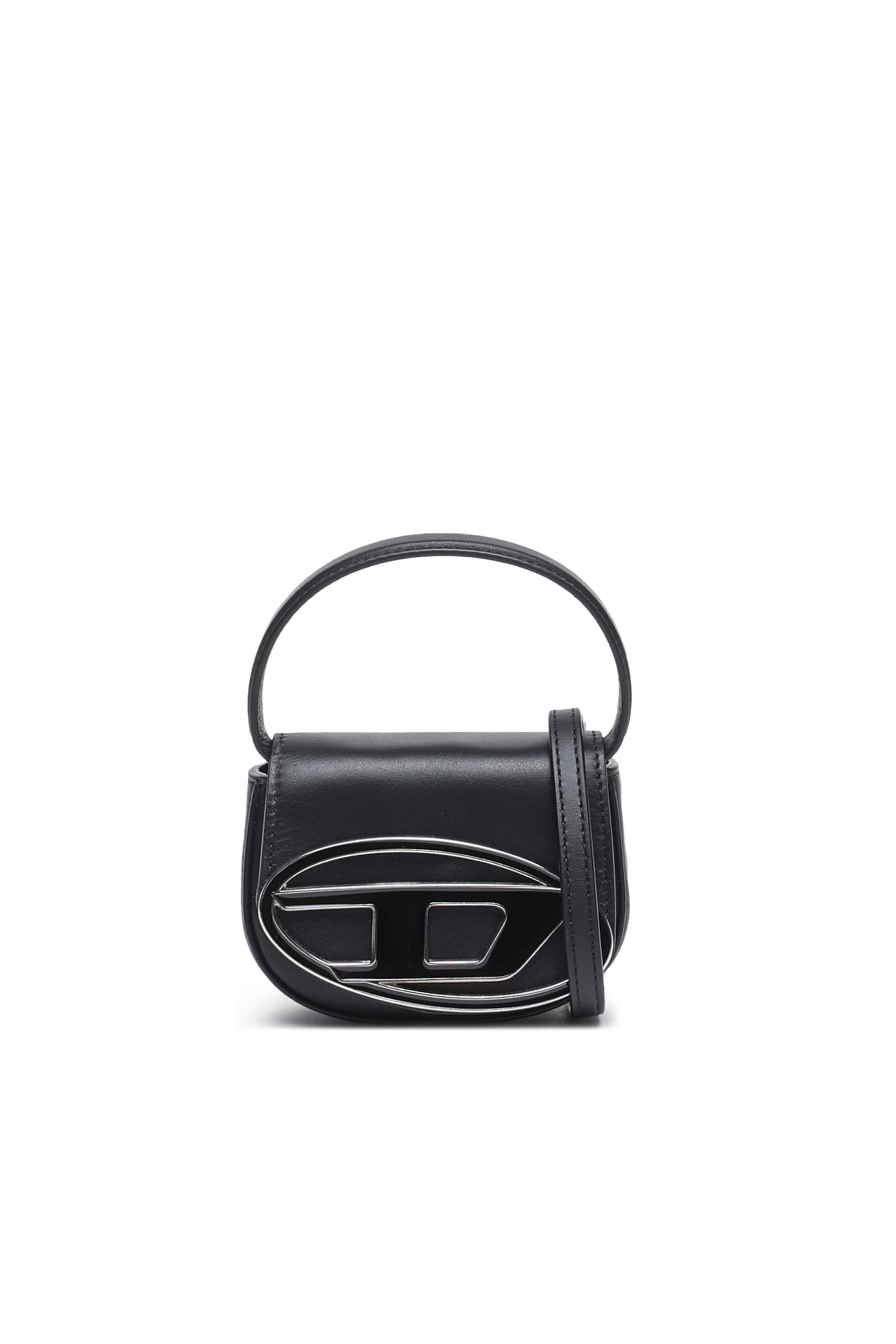 【2025年製 新品】 Bag XS 1DR Woman: Diesel | plaque logo D with Bag mini leather バッグ