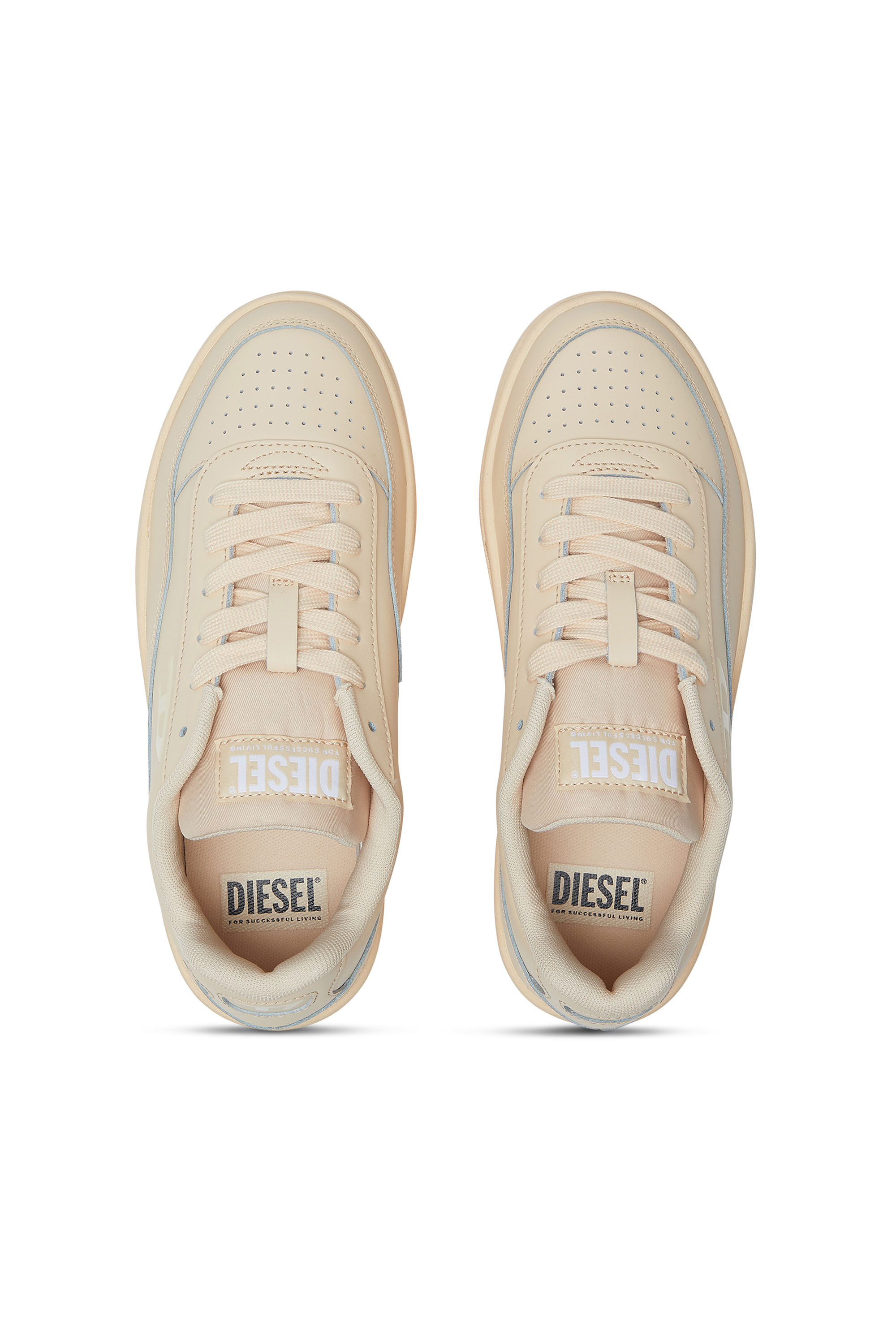 Diesel - S-TRACKER-D LOW W, Woman's S-Tracker-D-Low top sneaker in Light Brown - 4