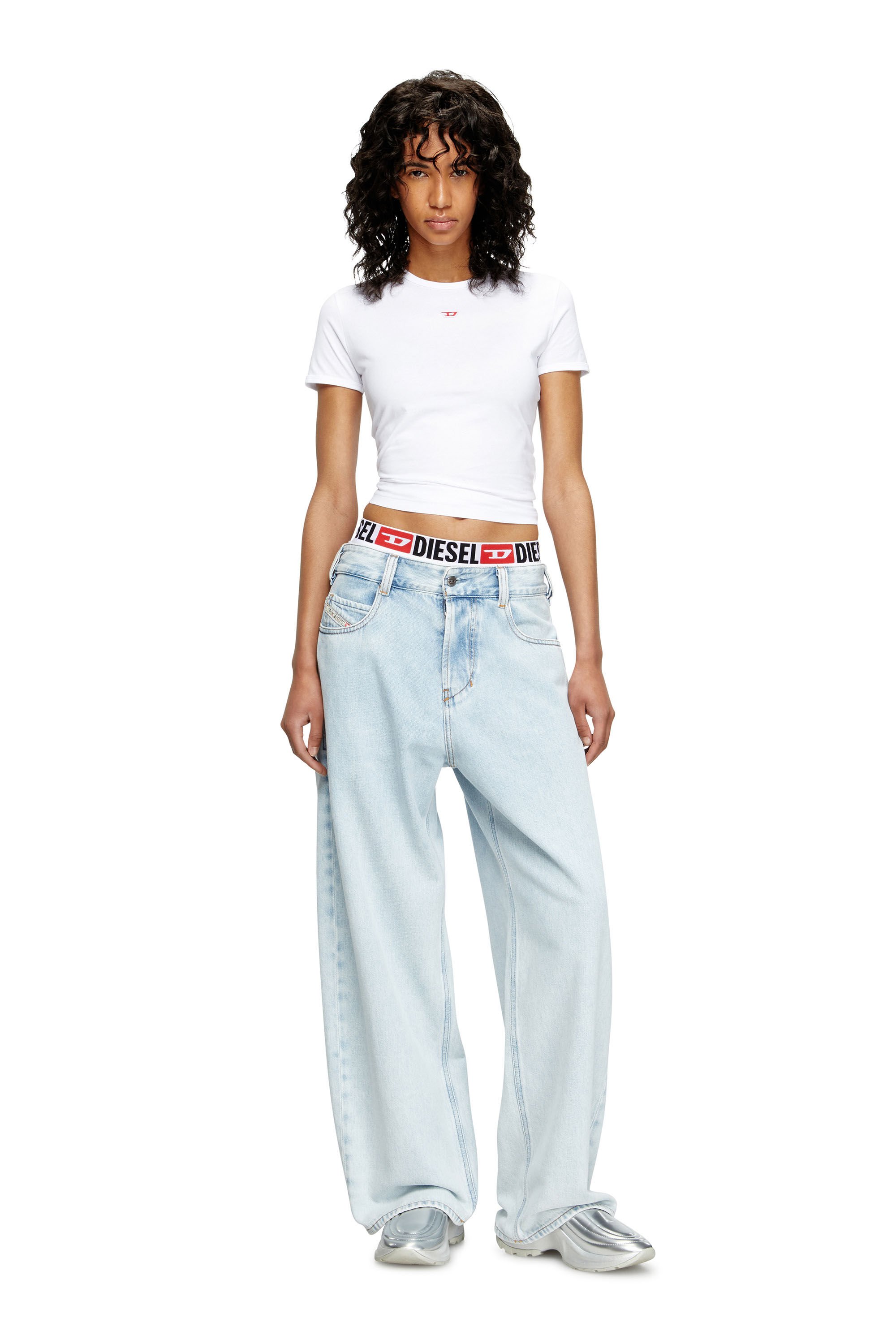 Diesel - Unisex's Relaxed Jeans 1997 D-Enim 0DBDX, Dark Blue - 6