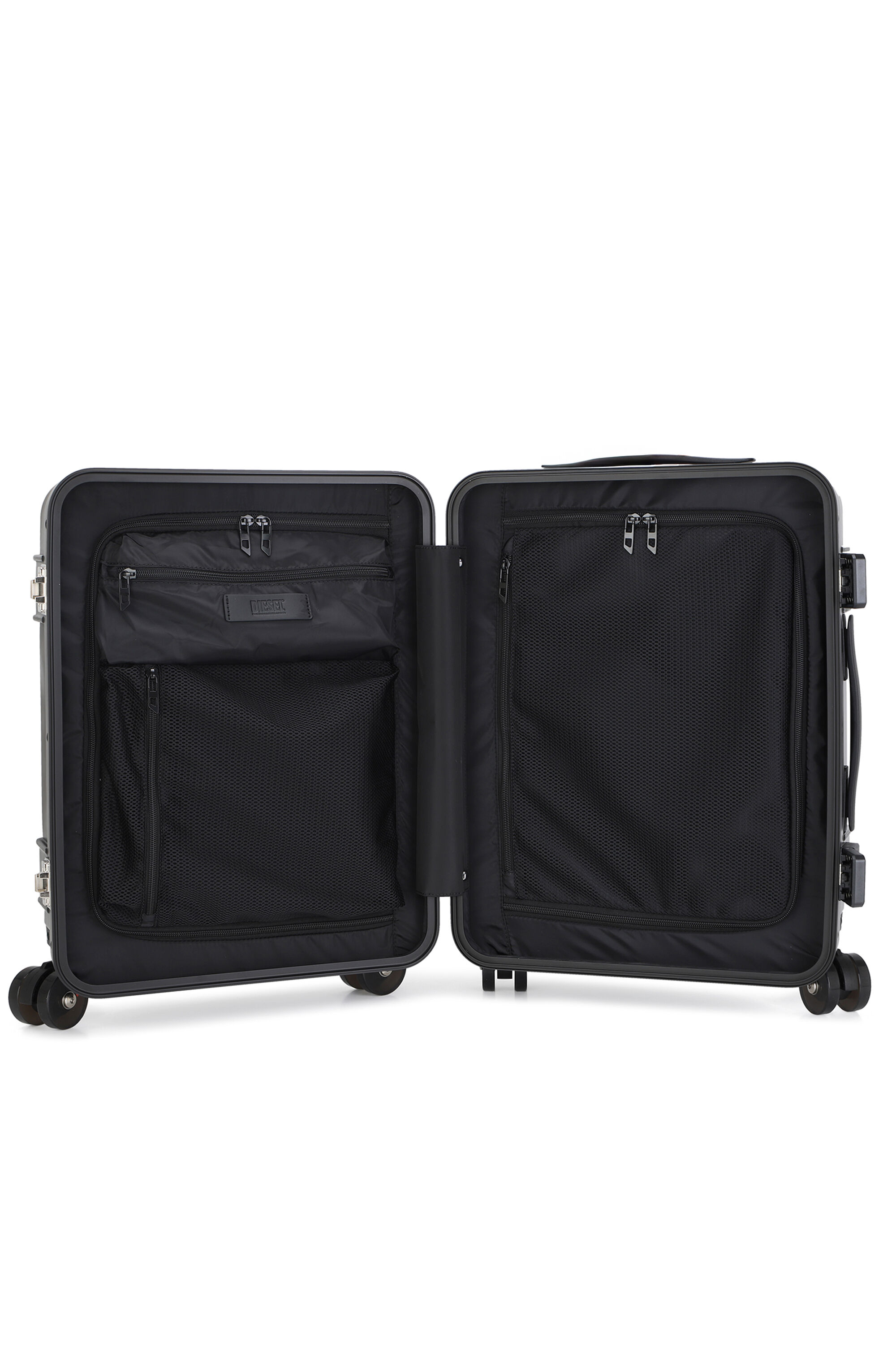 Diesel - DIESEL PC STRONG IMAGE TROLLEY- DSL003, Unisex's Rugged suitcase size S in Black - 3