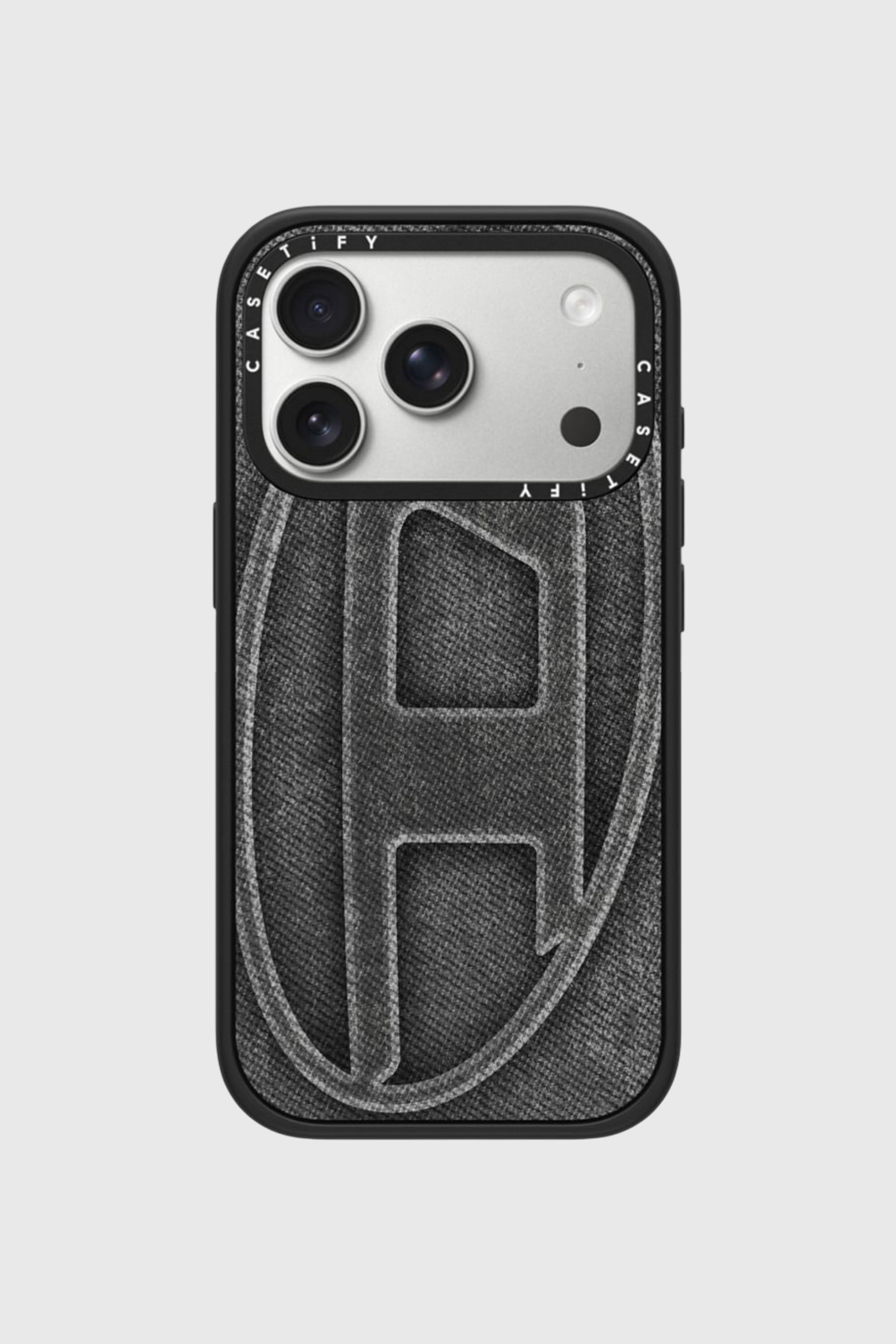 Women's Oval D impact case for iPhone 17 Pro | Black | Diesel