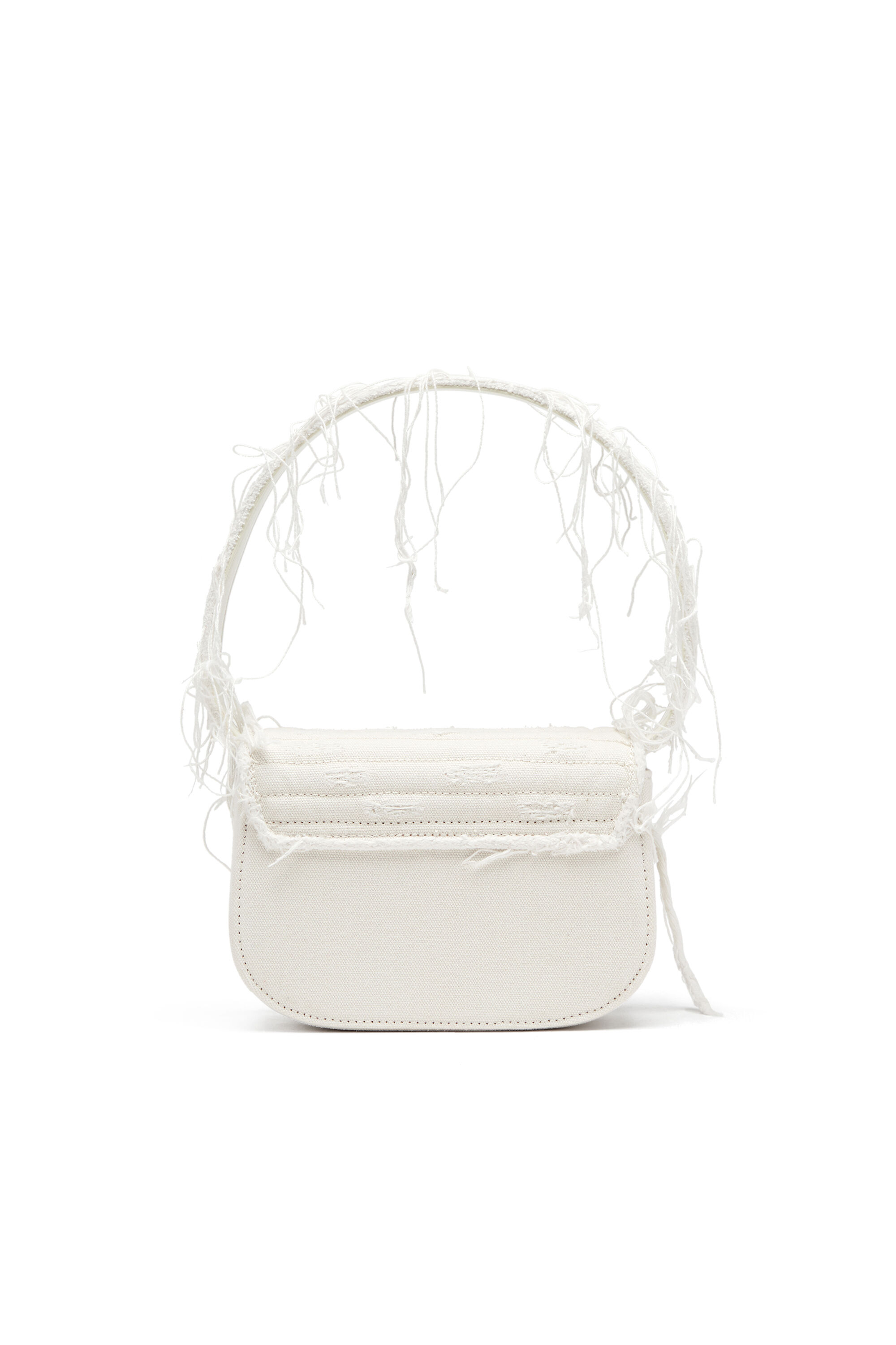 Women's 1DR-Iconic shoulder bag in canvas and leather