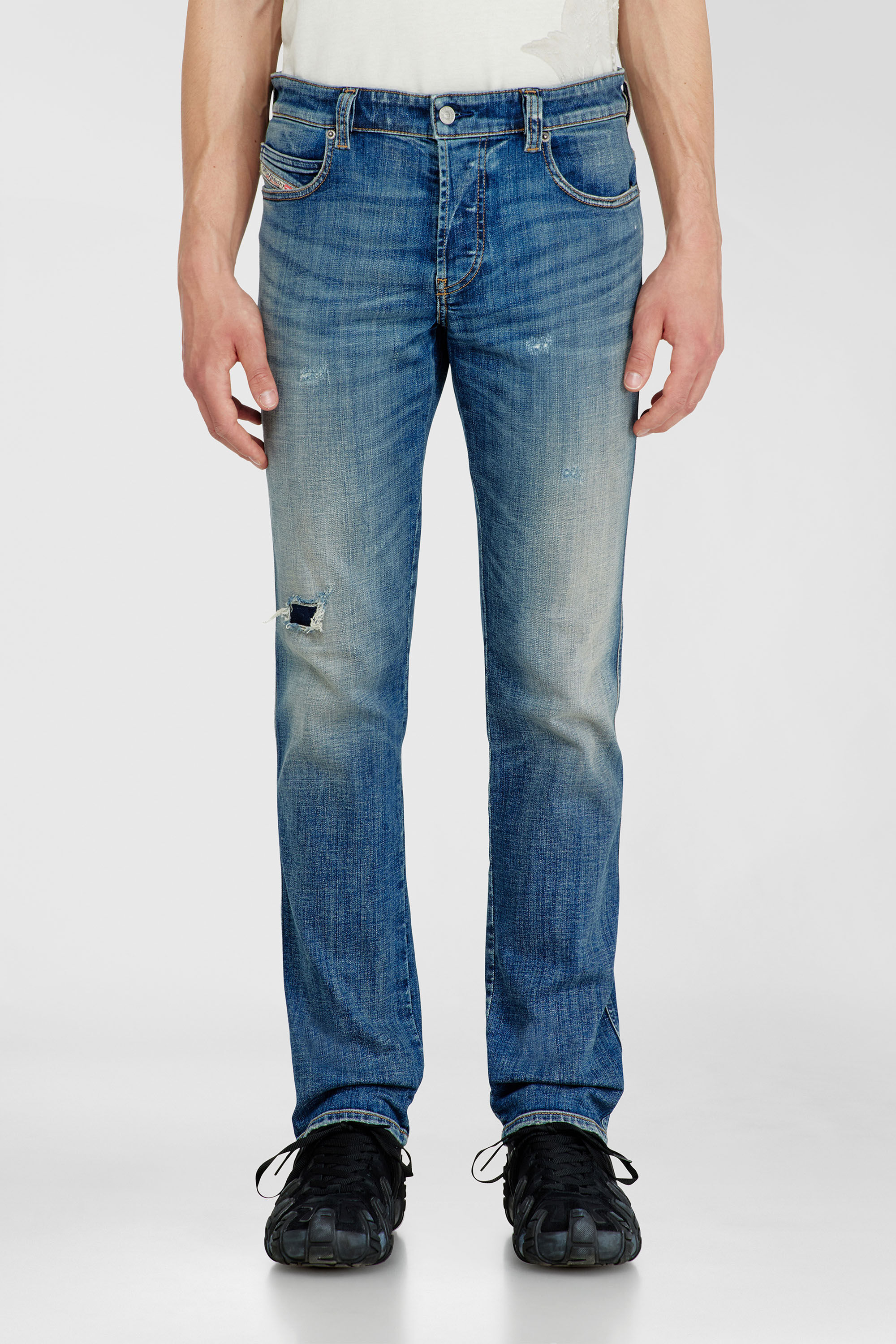 Diesel - Man's Slim Jeans 1993 D-Vyl 09P44, Medium blue - 4