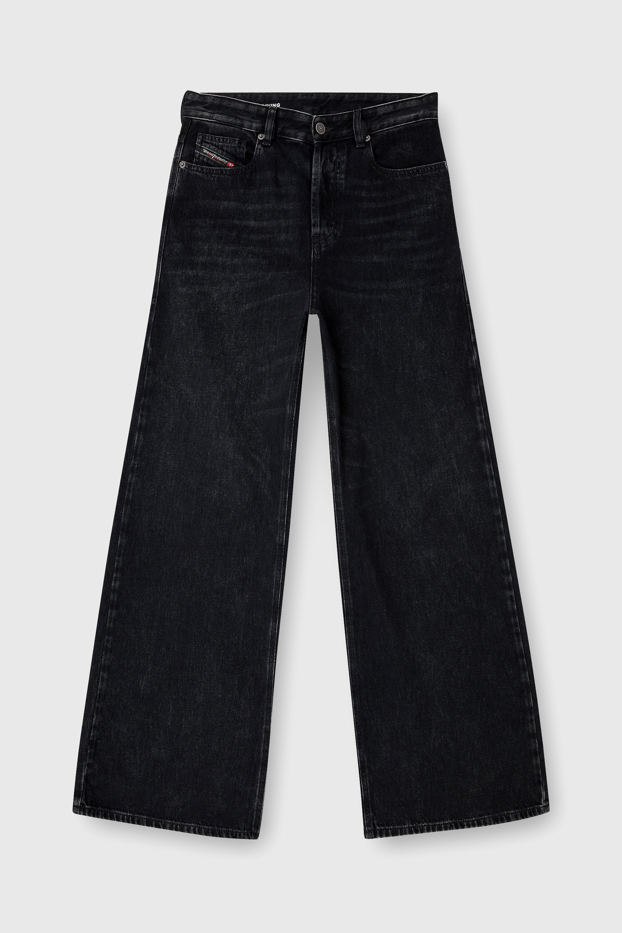 Diesel - Unisex's Relaxed Jeans 1996 D-Sire 09P09, Black/Dark grey - 8