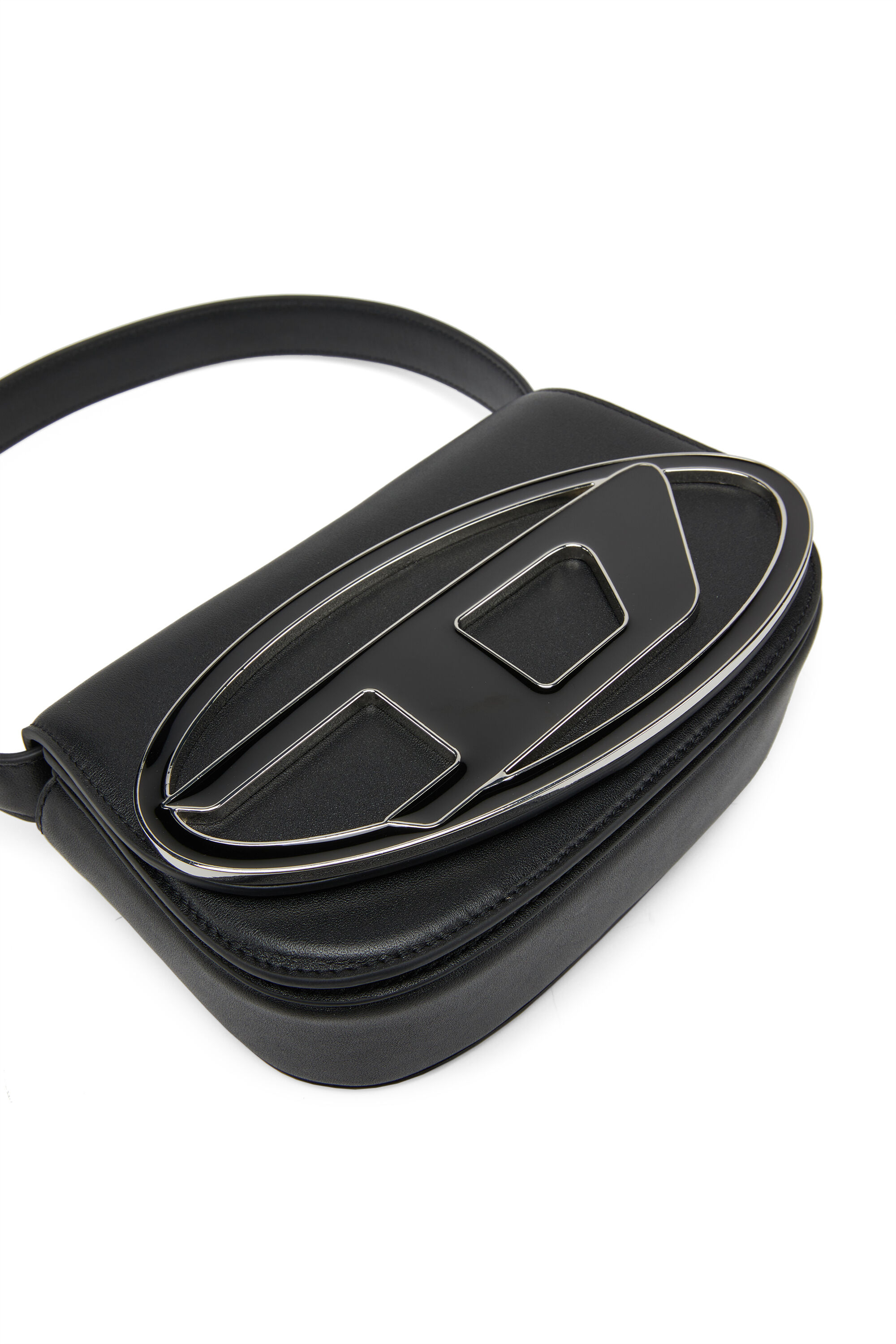 バッグ diesel leather shoulder bag black pink Diesel's shoulder bags for Woman | Diesel PLAY SHOULDER