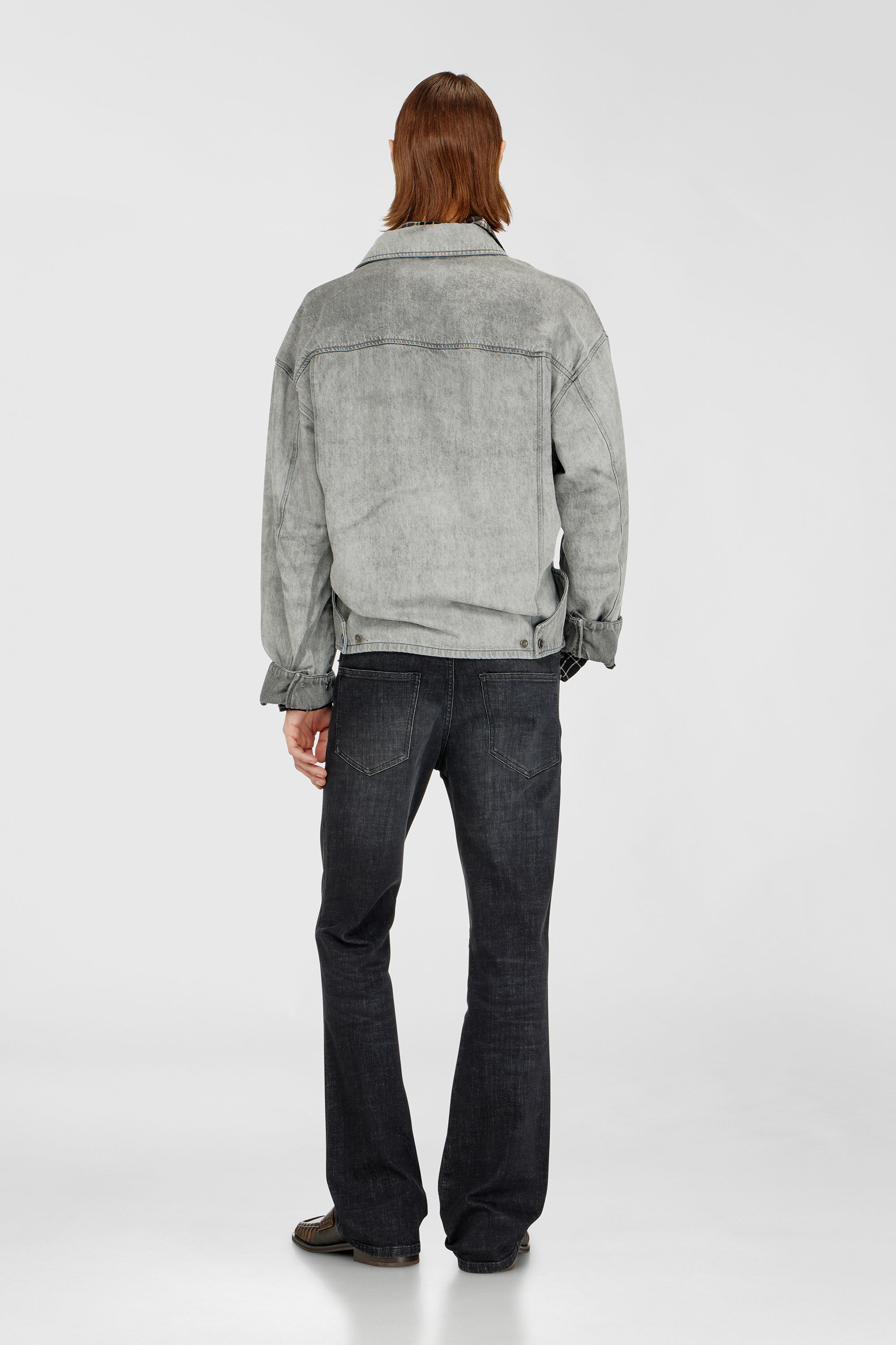Diesel - Man's Bootcut Jeans 1998 D-Buck 09H34, Black/Dark grey - 3