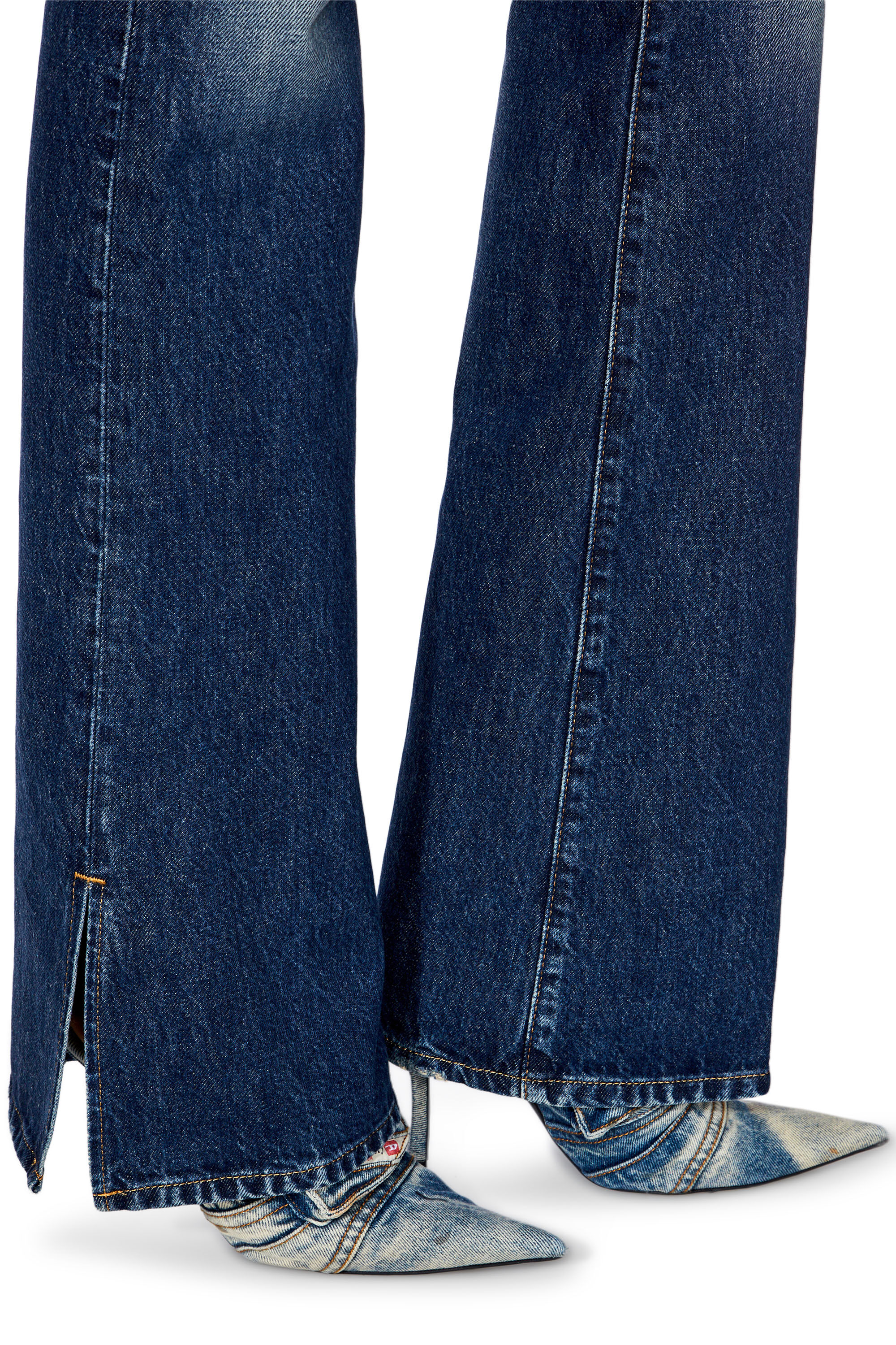 Diesel - Bootcut and Flare Jeans 1969 D-Ebbey 09G92, Dark Blue - Image 5
