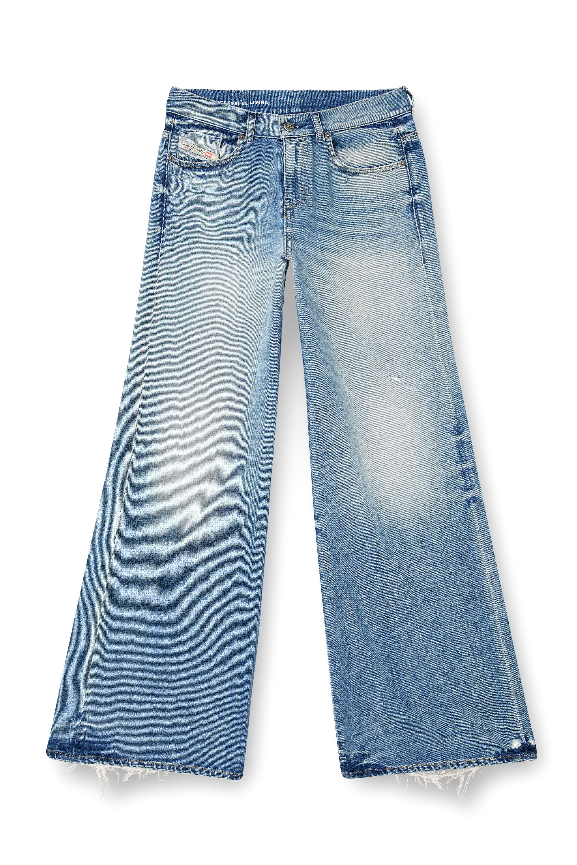 Diesel - Woman's Flare Jeans 1978 D-Akemi 09M07, Light Blue - 2