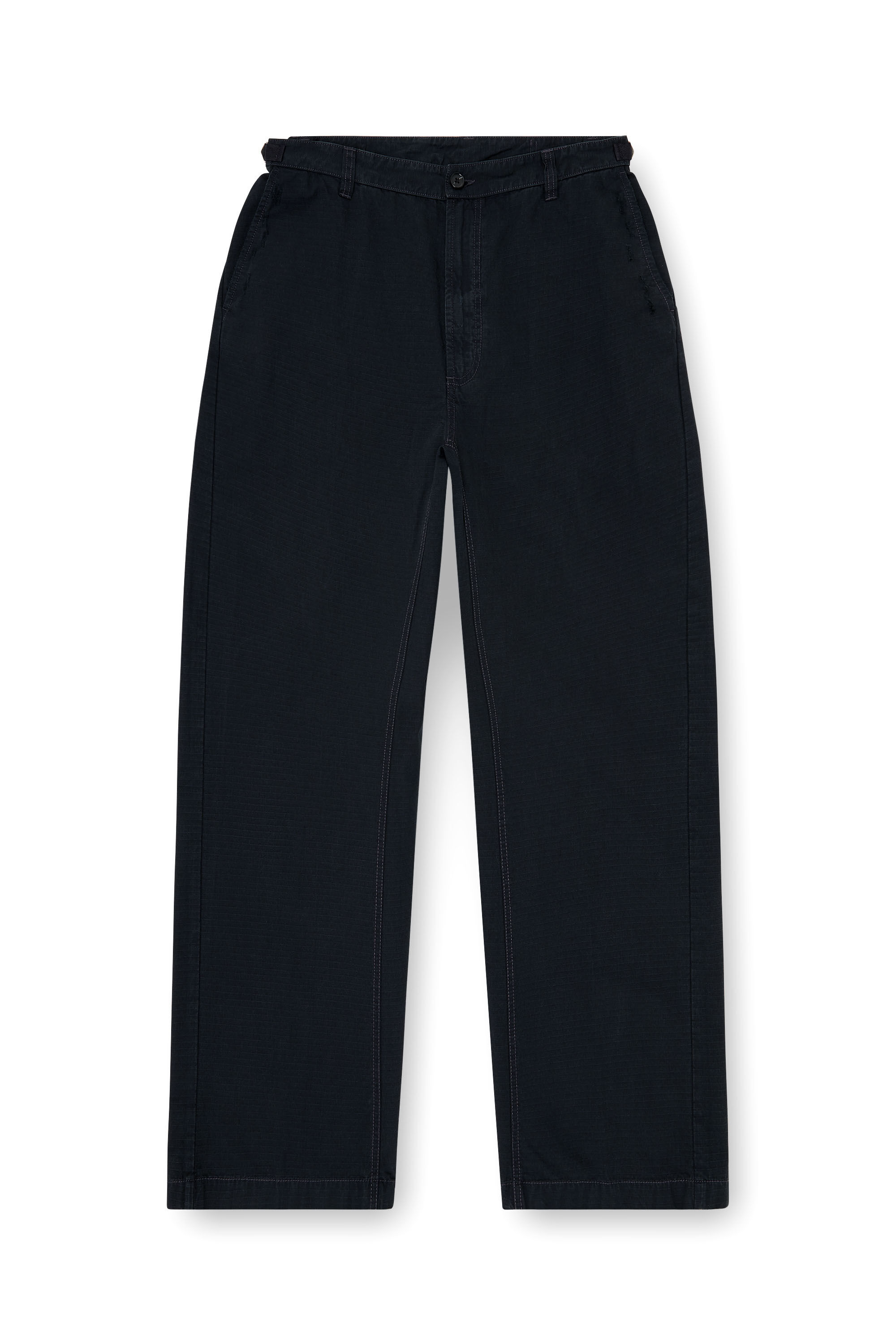 Diesel - P-BALL, Man's Cotton ripstop pants with side buckles in null - 2