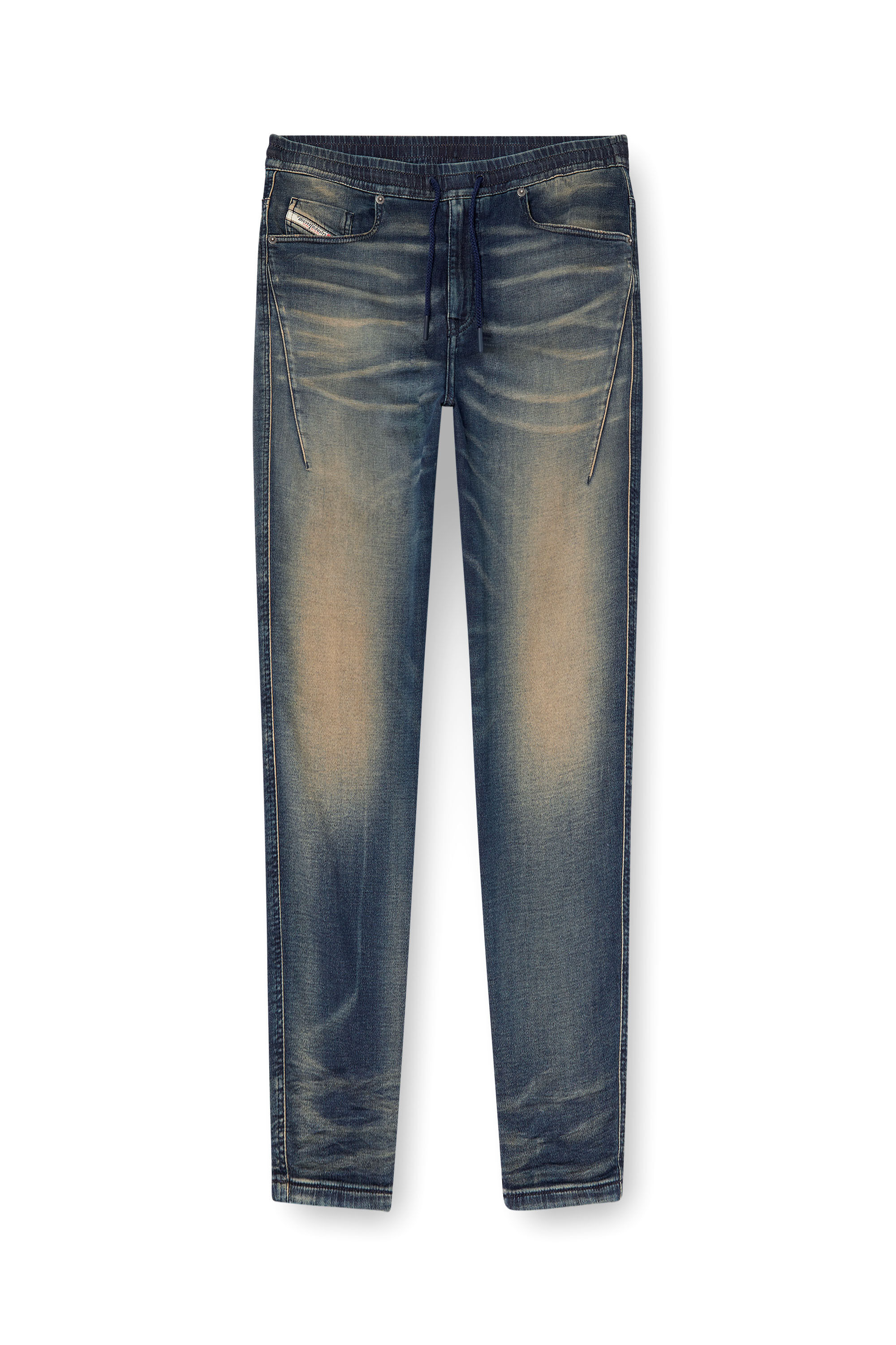 Diesel - Woman's Regular 2041 D-Fayza Joggjeans® 068PM, Dark Blue - 2