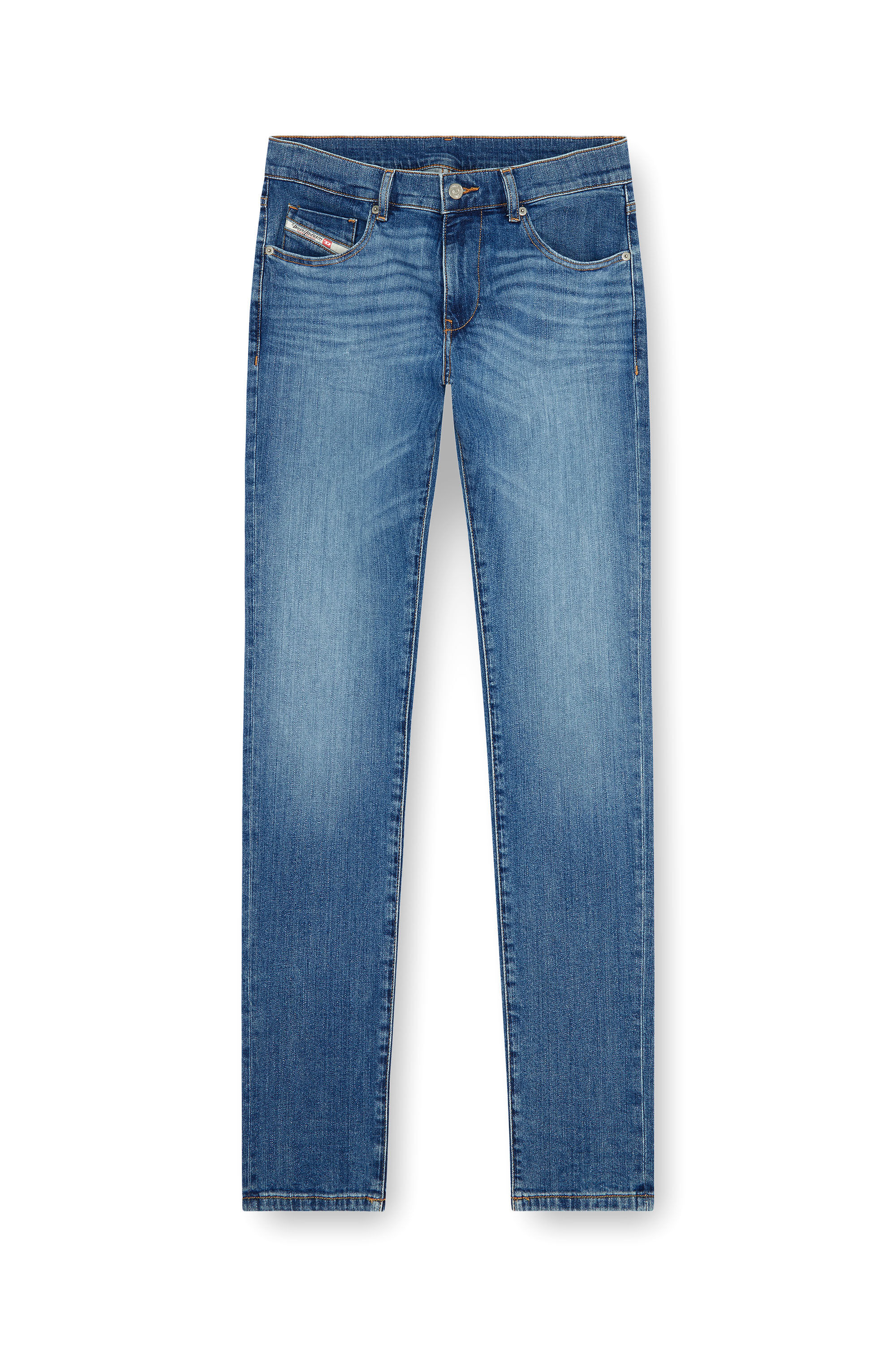 Diesel - Man Slim Jeans 2019 D-Strukt 0KIAL, Light Blue - Image 1