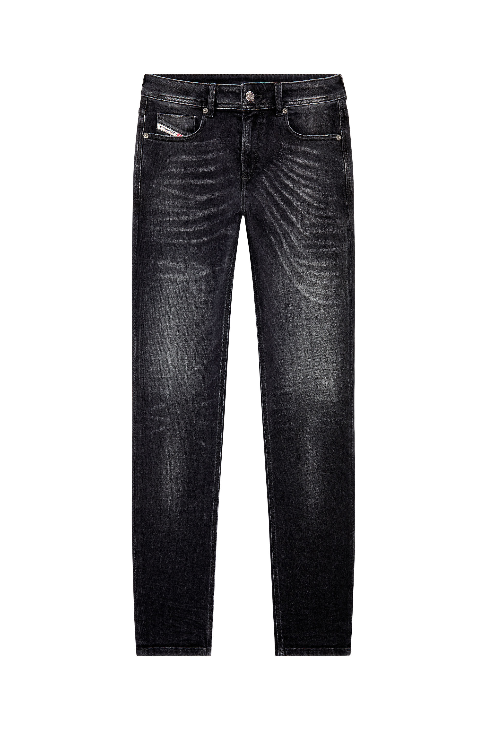 Diesel - Skinny Jeans 1979 Sleenker 09G54, Black/Dark grey - Image 2