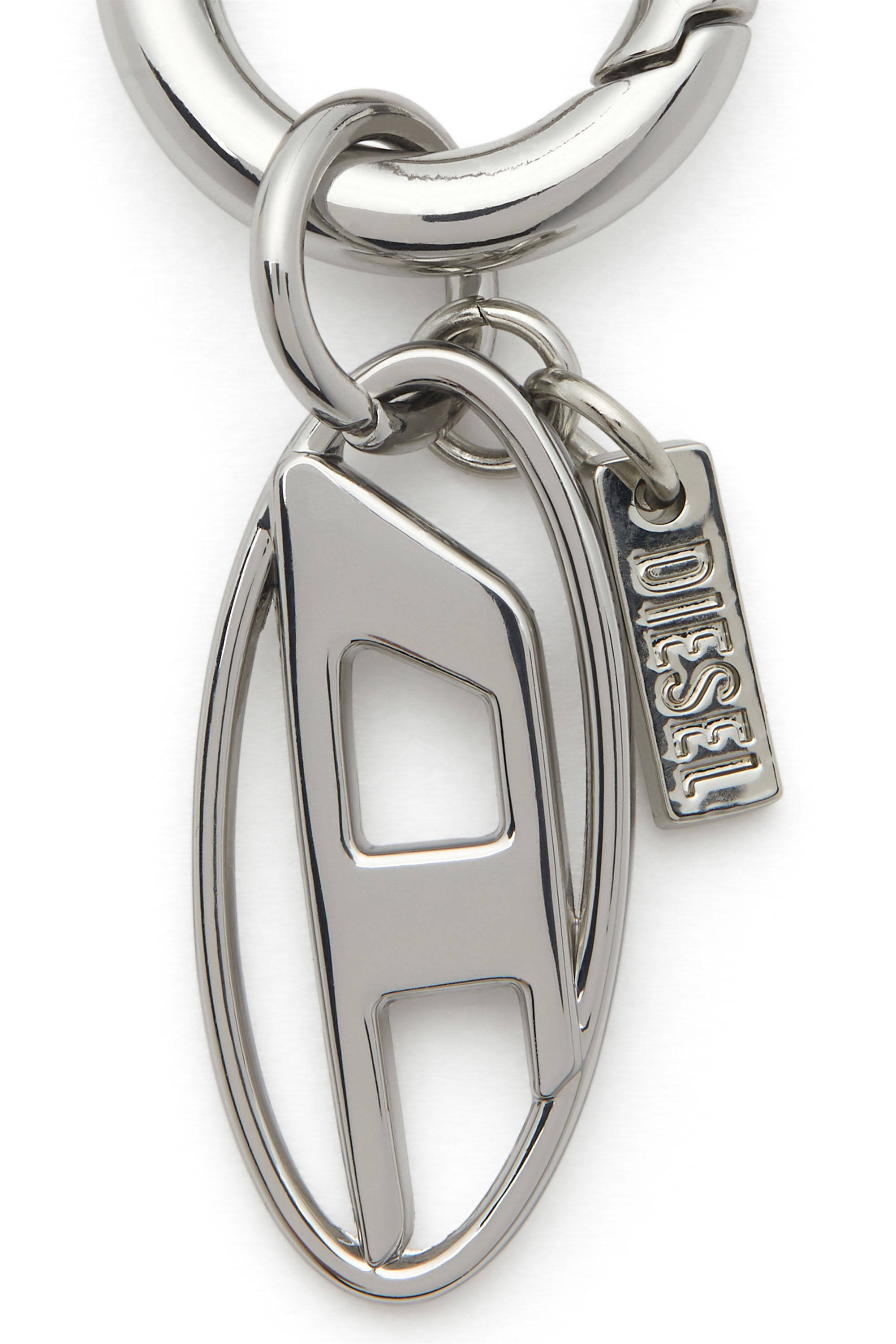Diesel - CHARM-OVAL D, Unisex's Charm with Oval D charm in Silver - 2