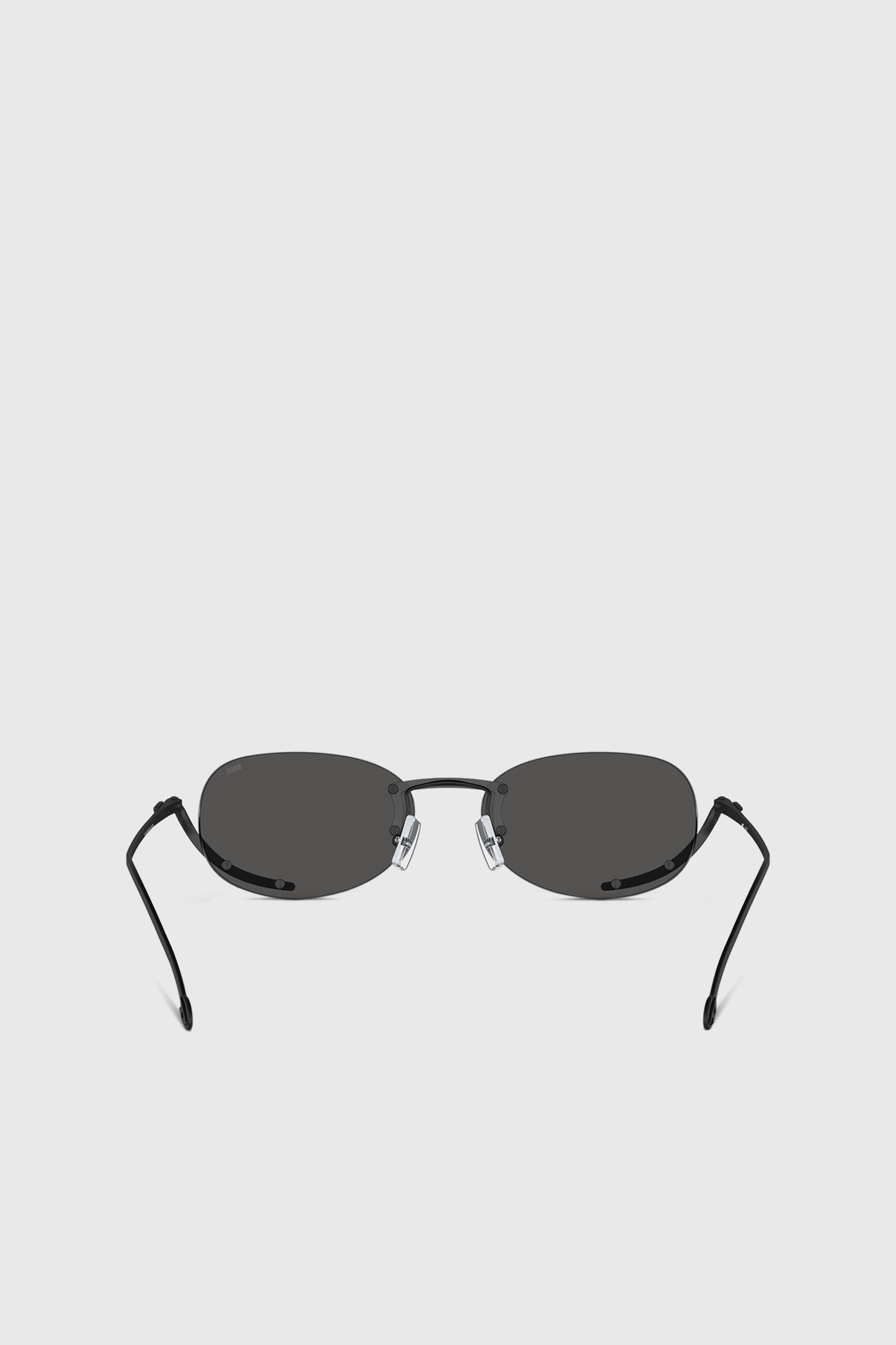 Diesel - 0DL1004, Unisex's Oval sunglasses in Black - 3