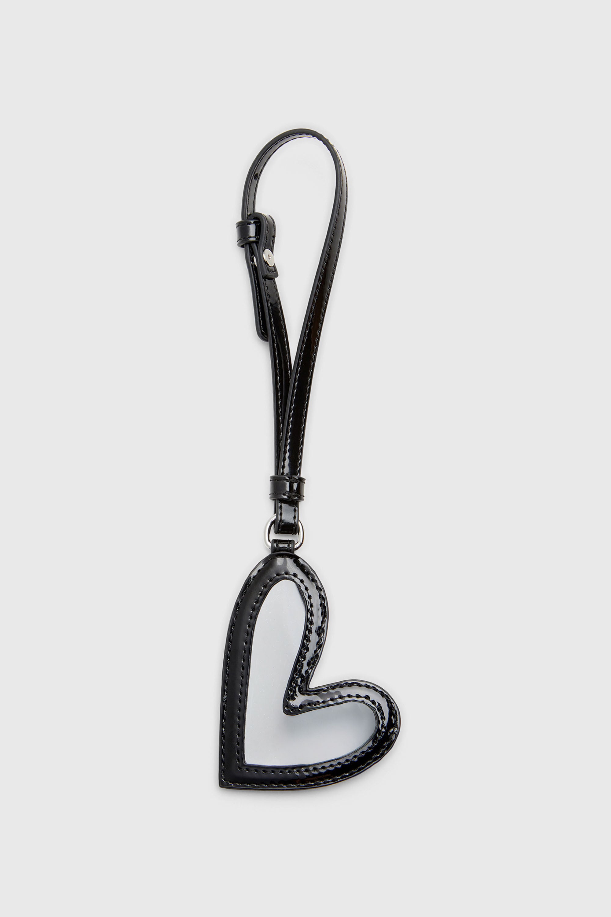 Diesel - PLAY MIRROR, Woman's Mirror charm with glossy finish in Black - 2