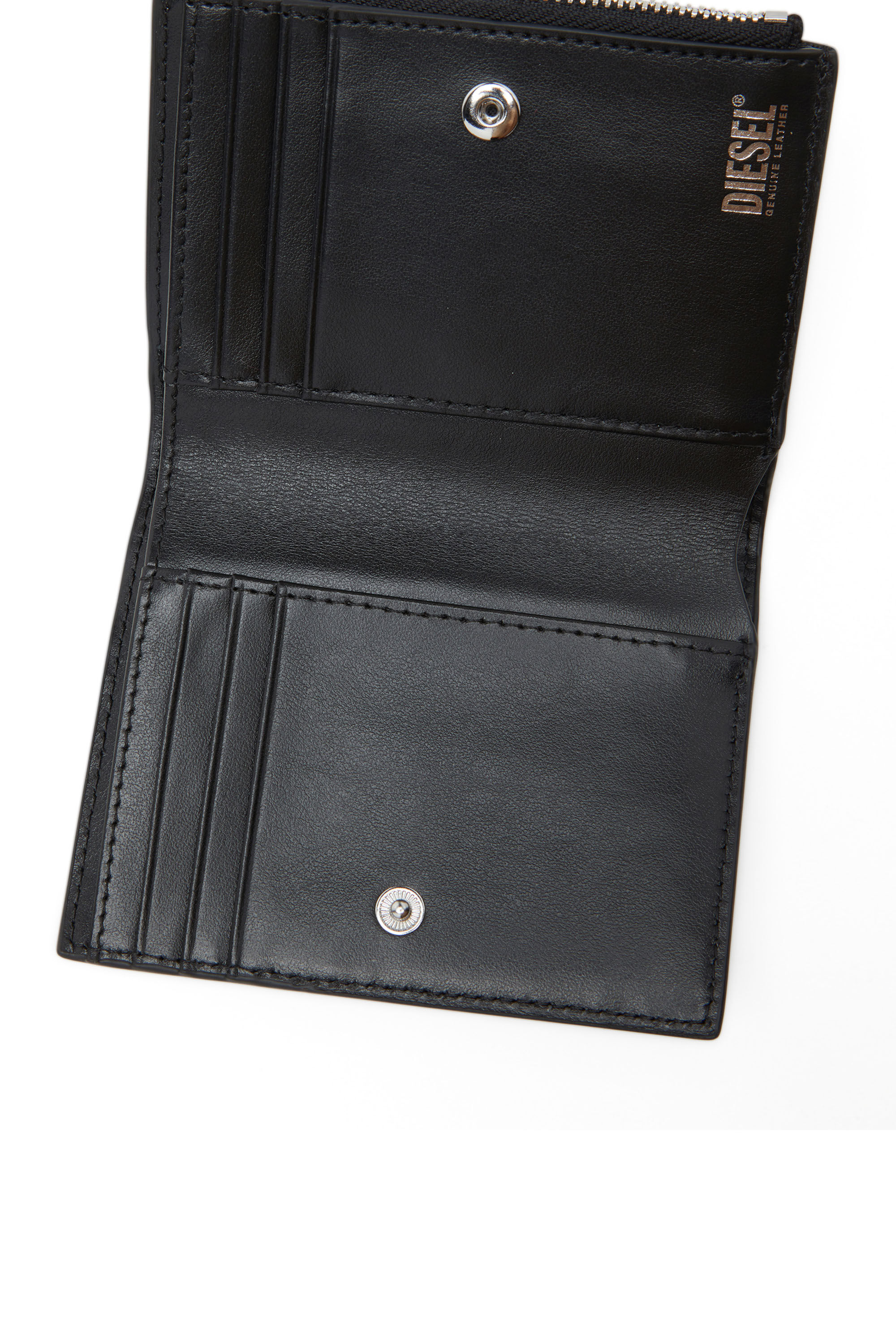 (極美品)DIESEL財布ブラック　オス‼️ Women's Small leather wallet with logo plaque | Black | Diesel
