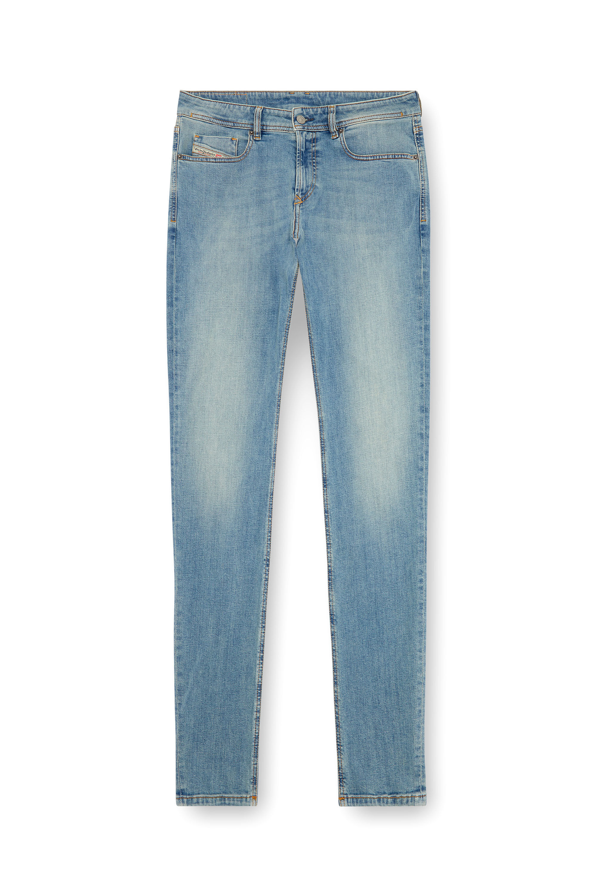 Diesel - Man's Skinny Jeans 1979 Sleenker 09J16, Light Blue - 2