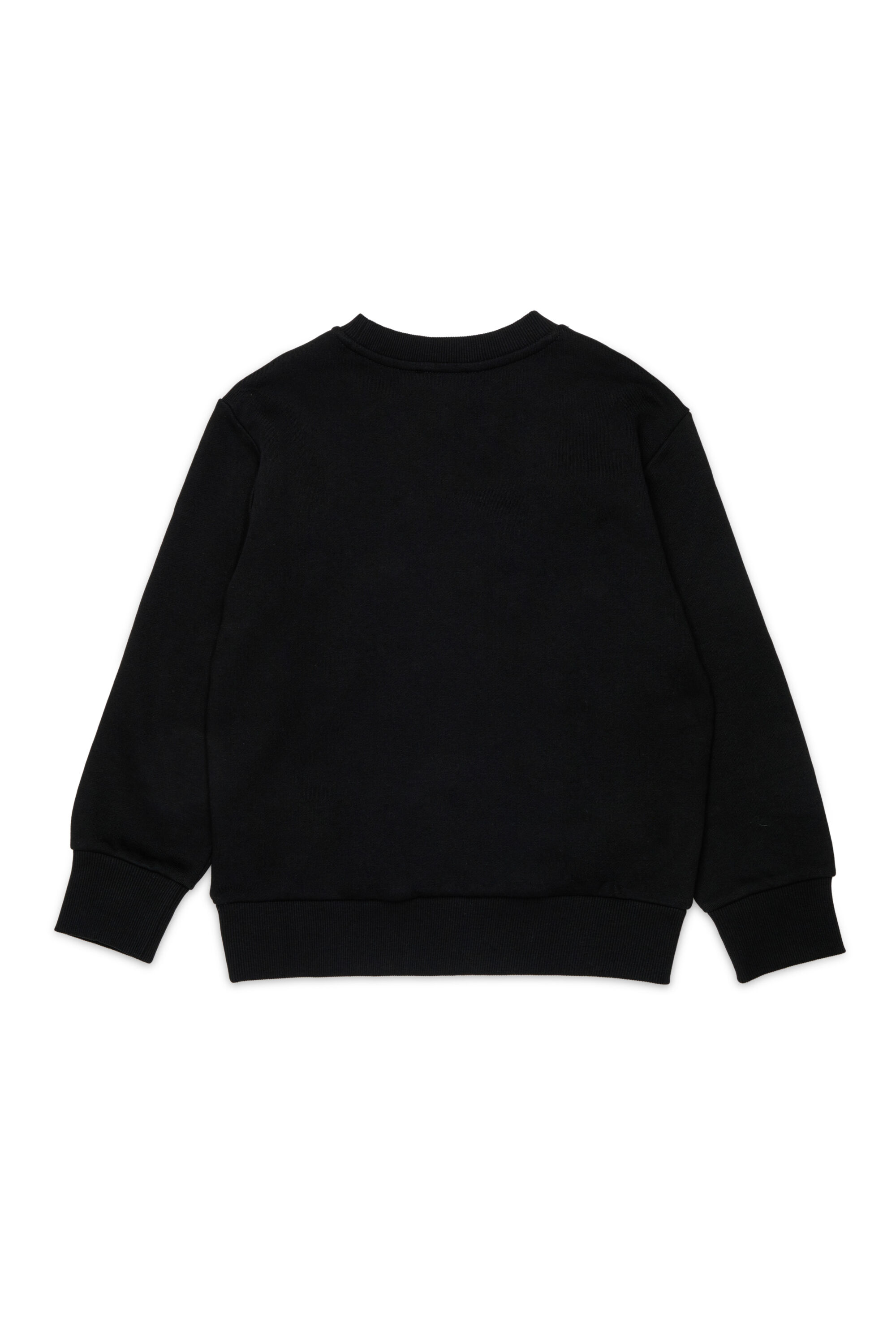 Diesel - SCIRCLE OVER, Man's Sweatshirt with logo print in Black - 2