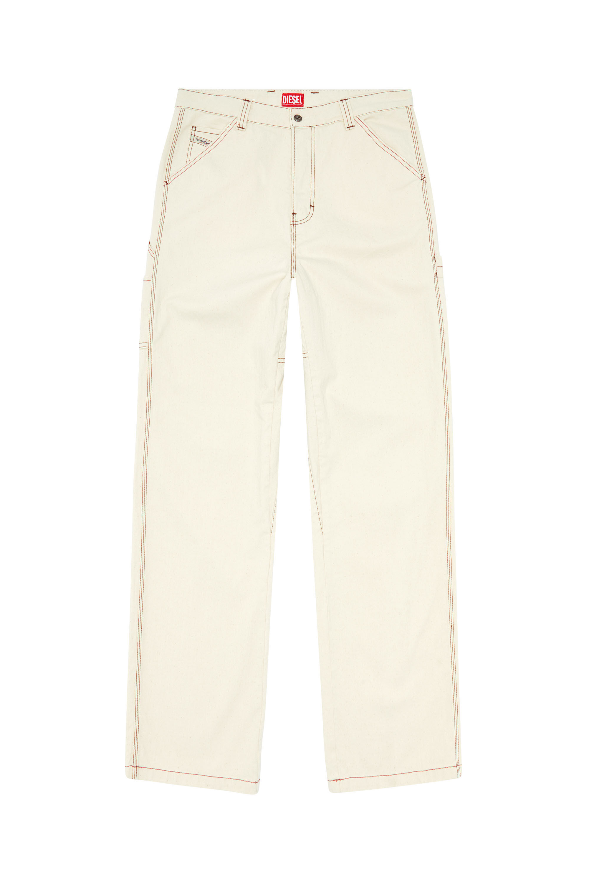 Diesel - Man Straight Jeans D-Livery 0GRDQ, White - Image 2