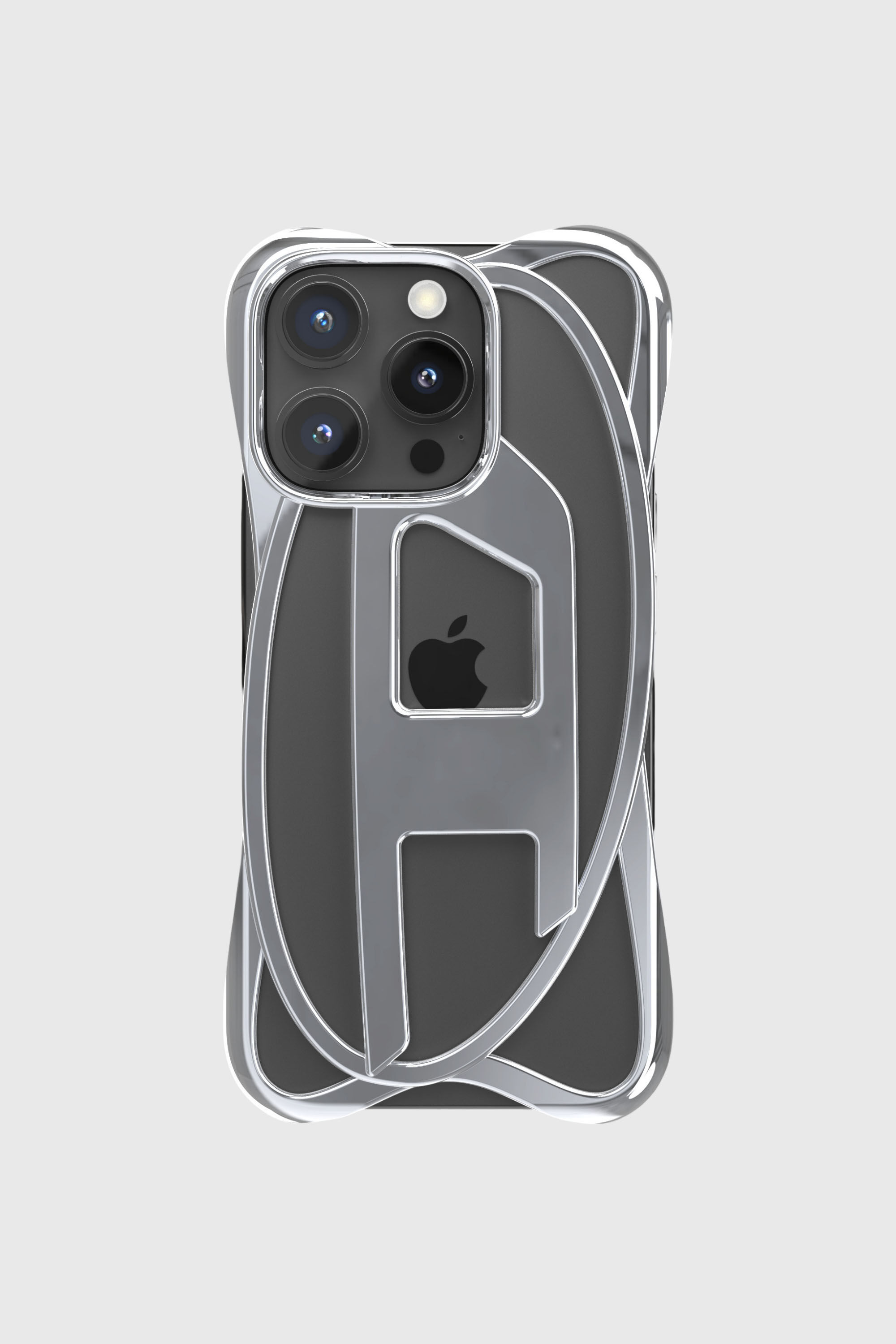 Diesel - 60267 CAGED D CASE, Unisex's Caged D Case iPhone 16 Pro in Grey - 2