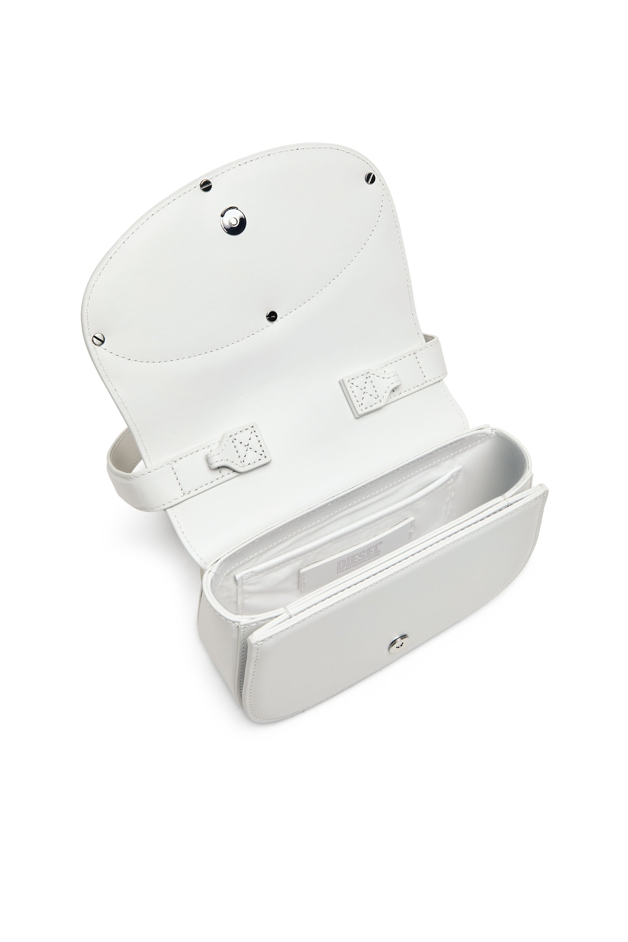 Women's 1DR-Iconic shoulder bag in nappa leather | White | Diesel