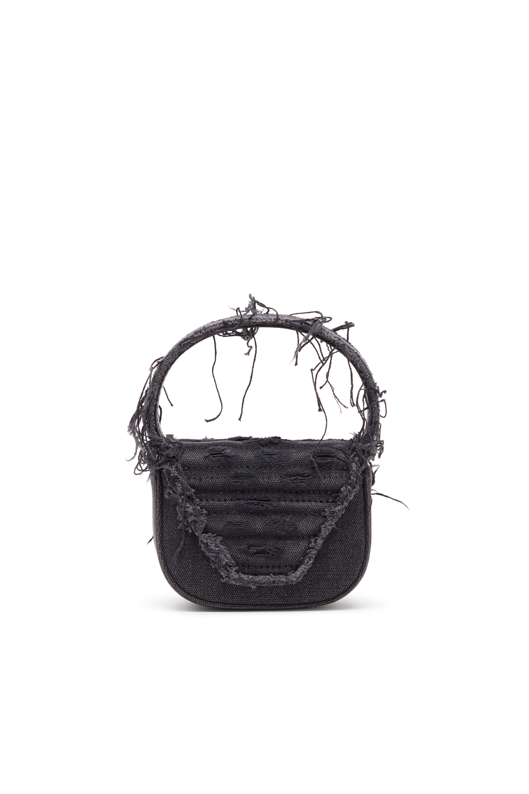 【関税&送料込】Diesel Mini Abito M-Caddix Women's 1DR XS-Iconic mini bag in canvas and leather | Black