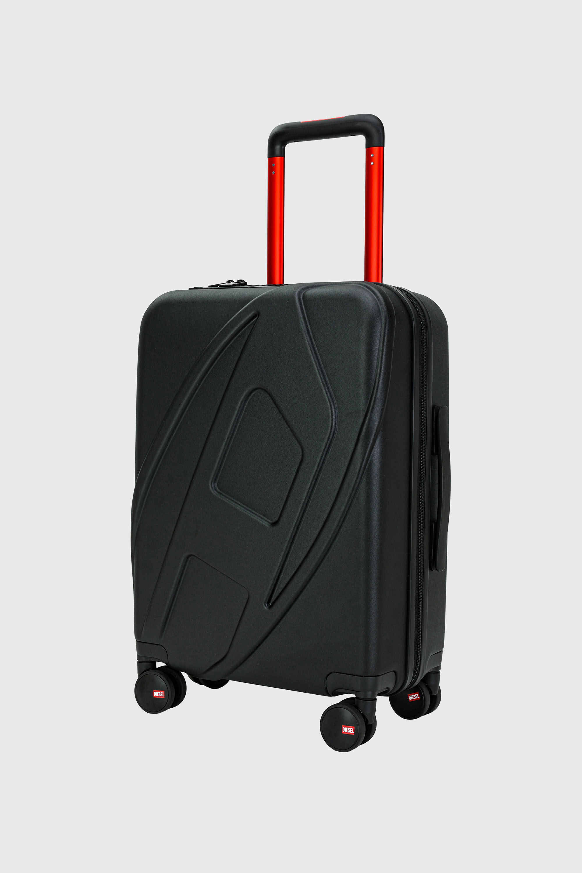 Diesel - LU0043 HARD LUGGAGE - DSL012, Unisex's Oval D suitcase size S in Black - 5