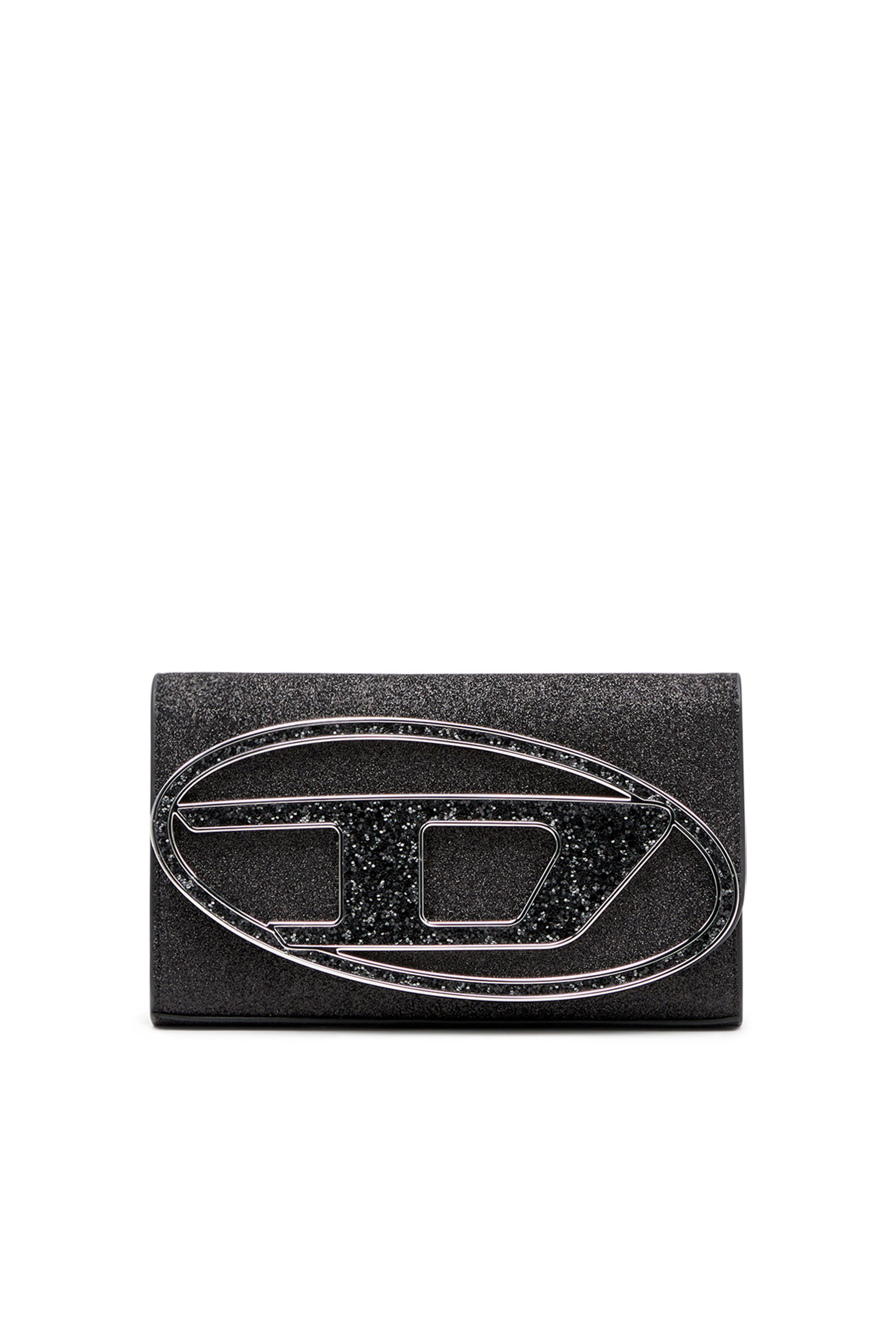 Diesel - 1DR WALLET STRAP, Black - Image 1