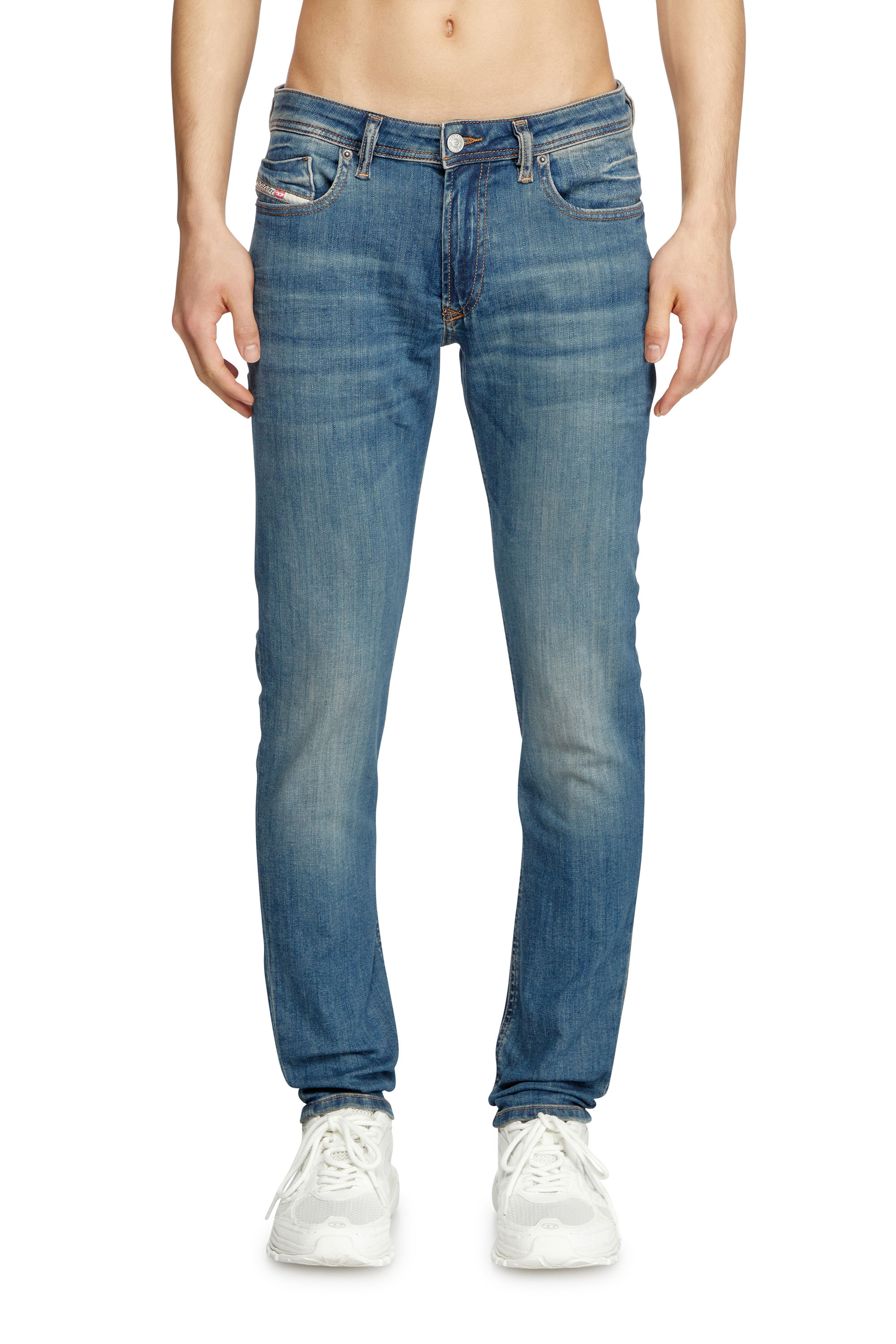 Diesel - Man's Skinny Jeans 1979 Sleenker 0BMBT, Medium blue - 1