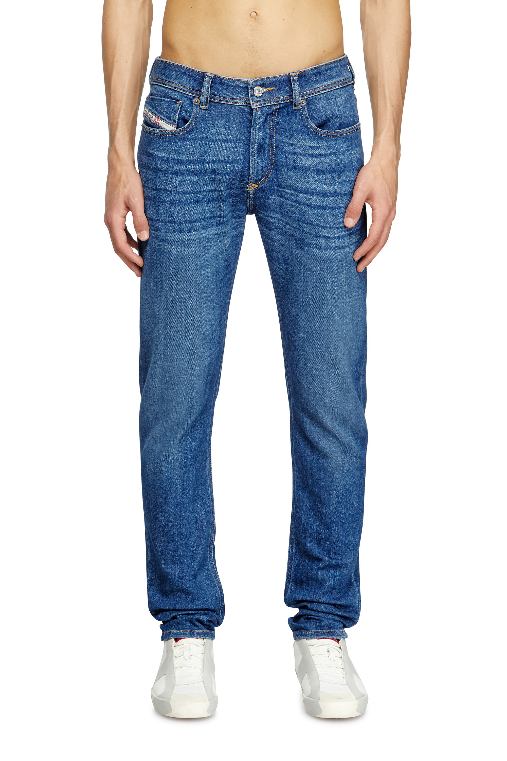 Skinny Jeans 1979 Sleenker 09M73, Medium blue Diesel - Man's Skinny Jeans 1979 Sleenker 09M73, Medium blue - 3
