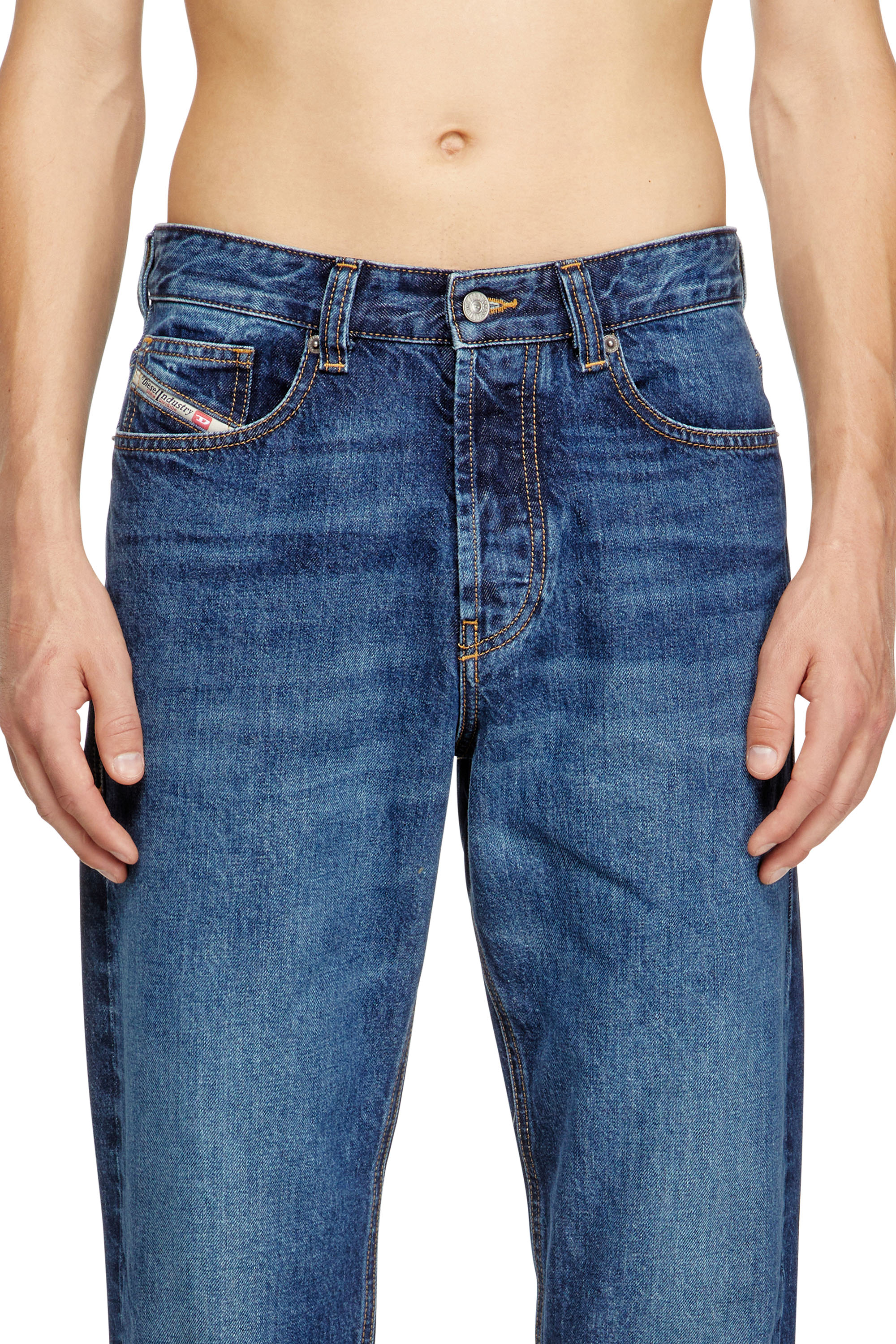 Regular Jeans 2024 D-Macs 09I27, Medium blue Diesel - Man's Regular Jeans 2024 D-Macs 09I27, Medium blue - 5