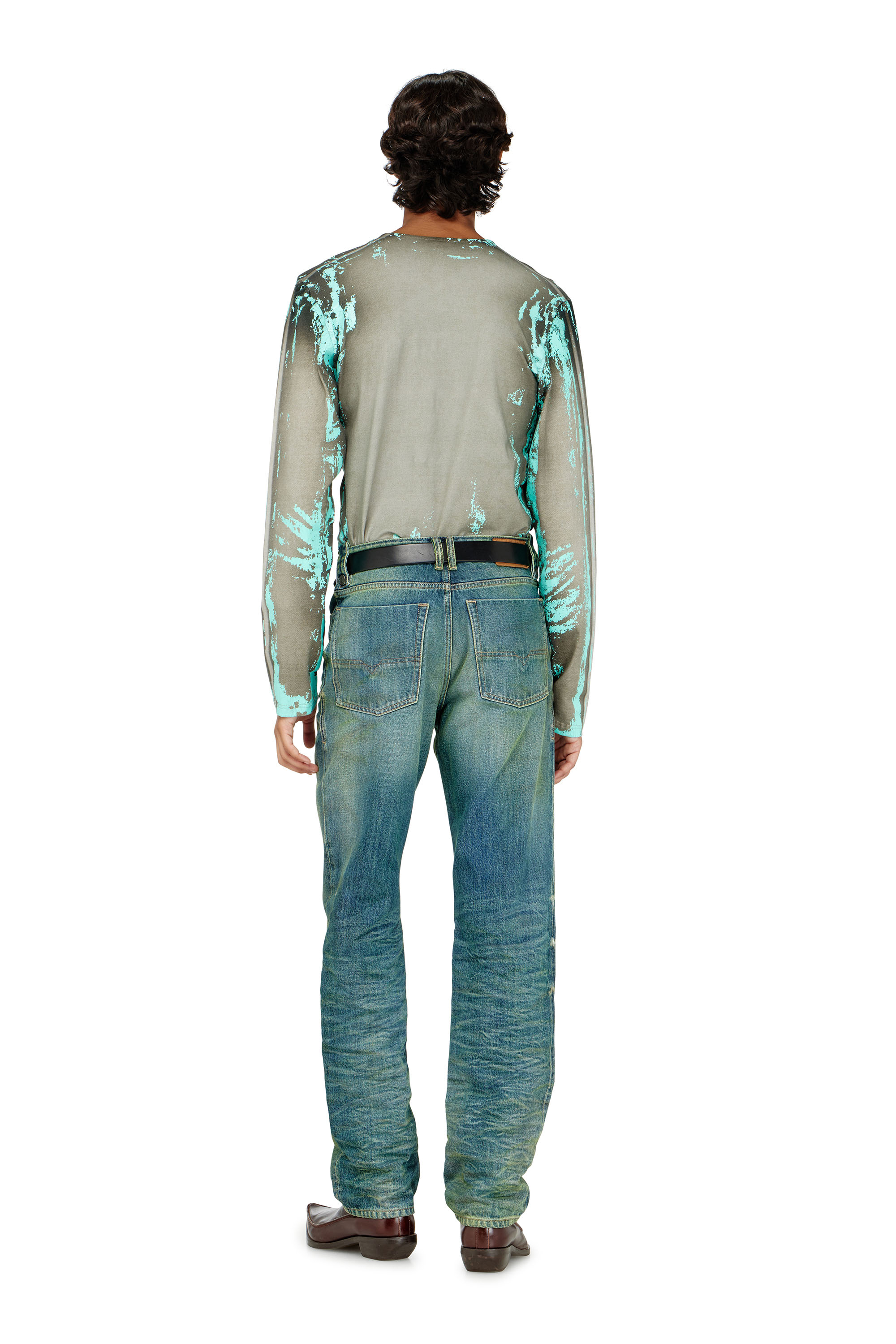 Diesel - Man's Regular Jeans 1991 D-Voeed 007FV, Medium blue - 3