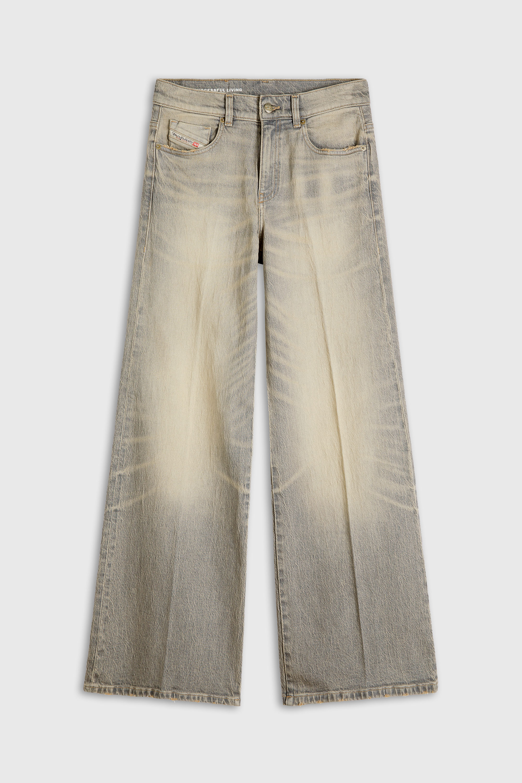 Diesel - Woman's Flare Jeans 1978 D-Akemi 0LJDV, Grey - 2