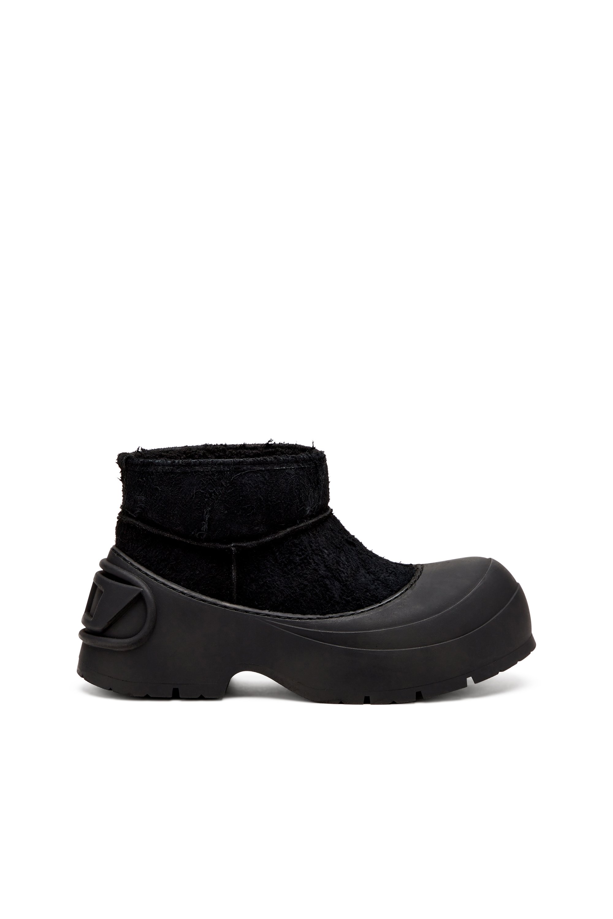 Diesel - D-DONALD MONTONE, Man's D-Donald-Chunky ankle boot with lug sole in Black - 1