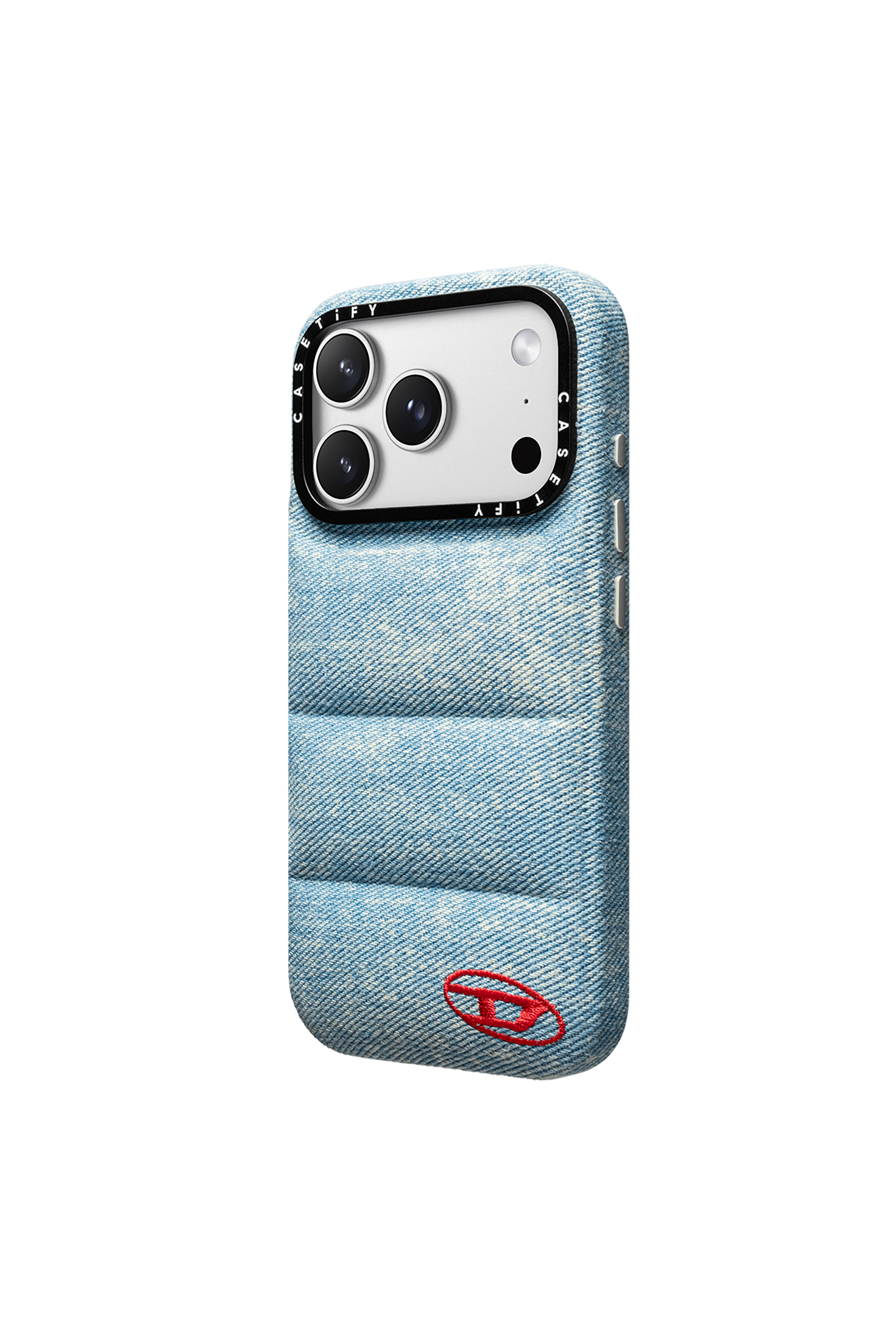Diesel - 60609 MOULDED CASE, Unisex's Puffer case for iPhone 17 Pro Max in Blue - 2