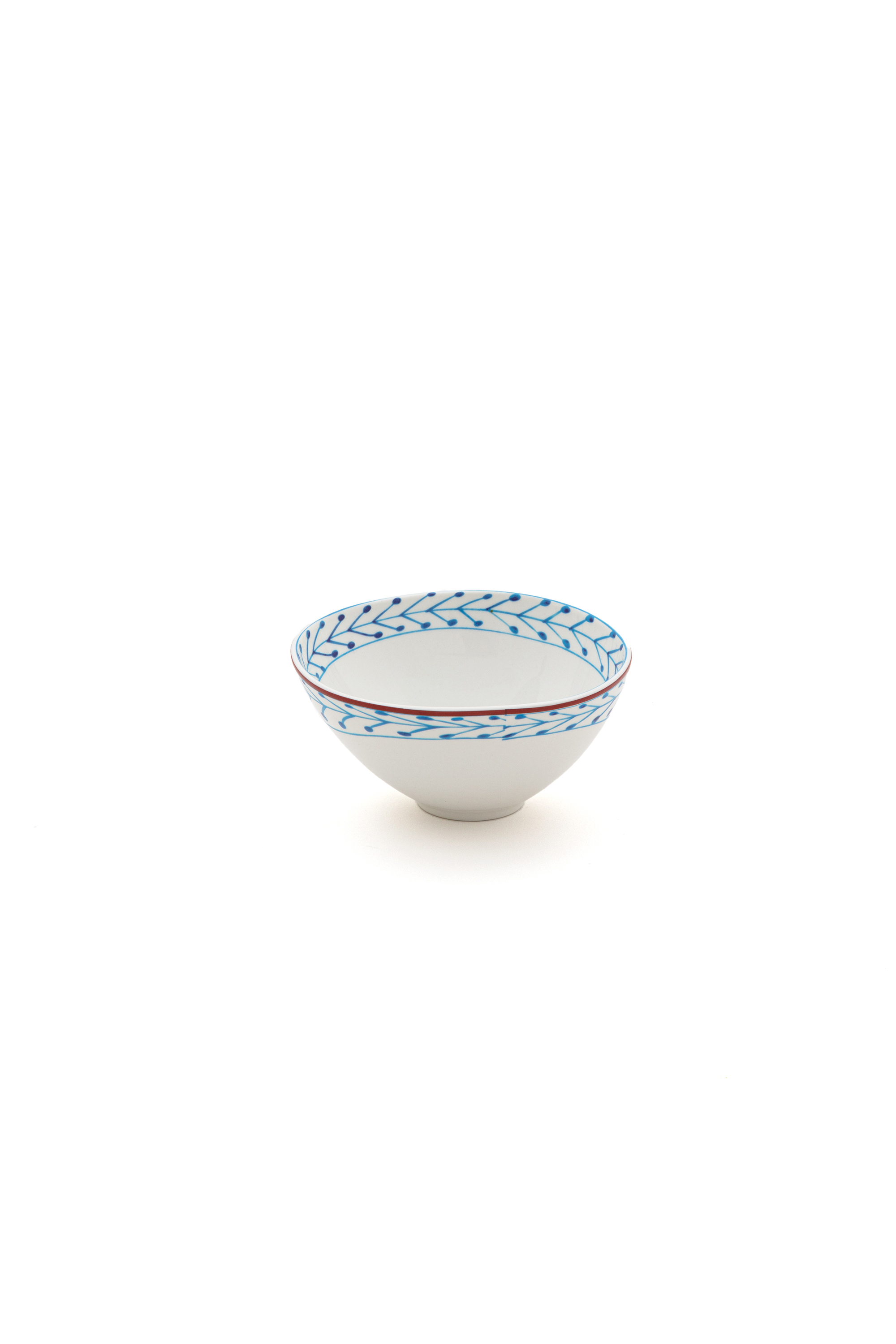 Diesel - 11271 BOWL IN PORCELAIN "CLASSIC ON ACID, Unisex's Porcelain bowl in White/Blue - 1