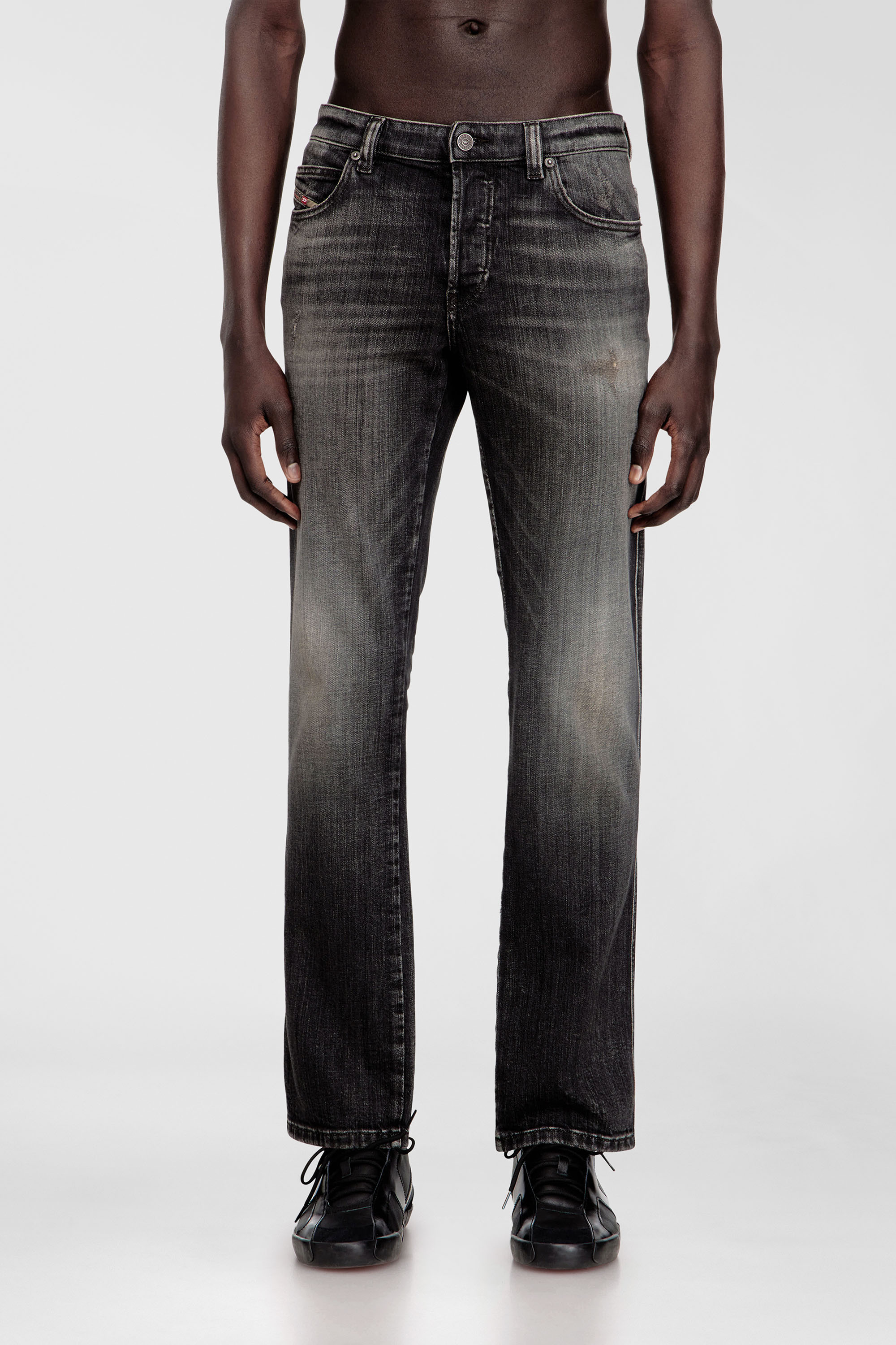 Diesel - Man's Slim Jeans 1993 D-Vyl 0ADBU, Black - 2