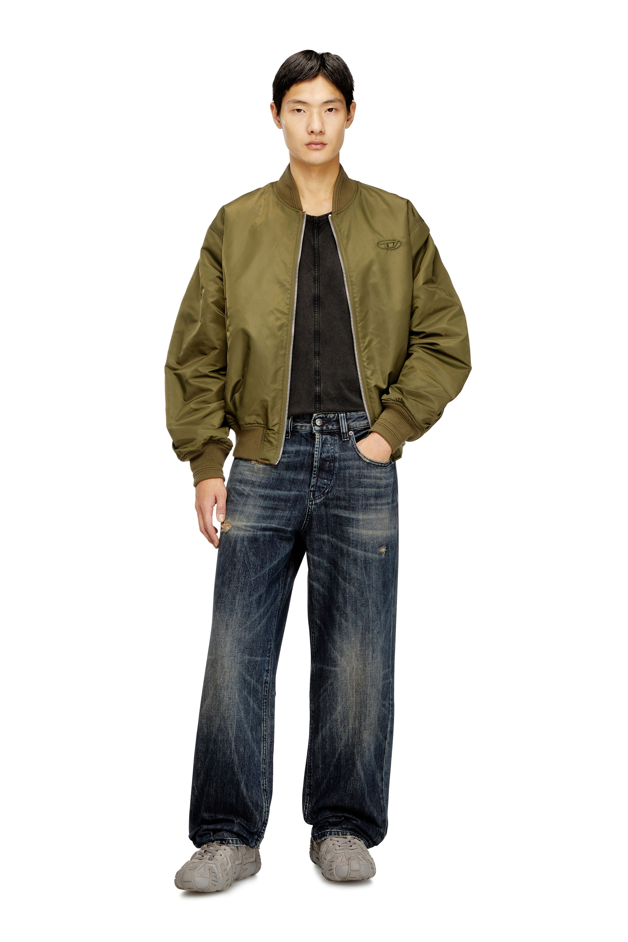 Diesel - Man's Relaxed Jeans 2001 D-Macro 0ADBZ, Dark Blue - 1