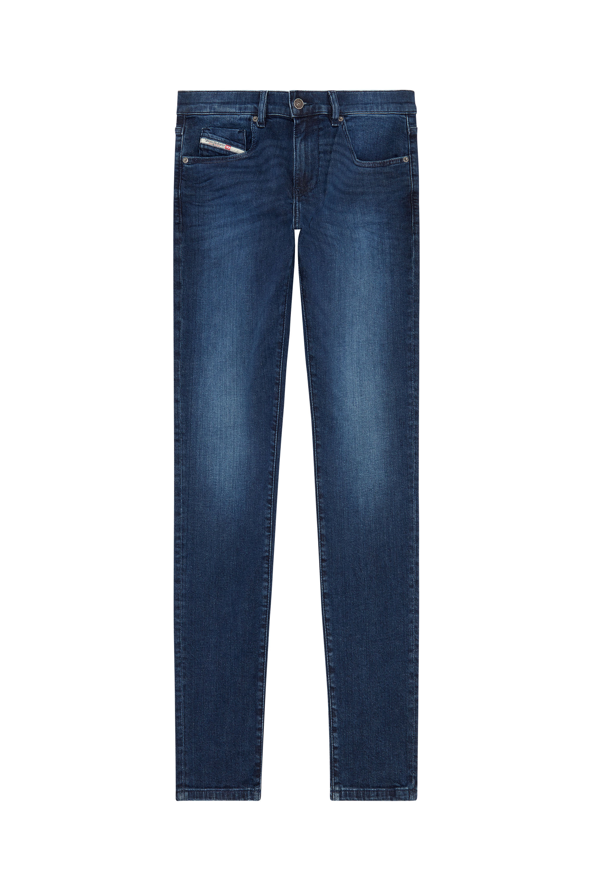 Diesel - Man Slim Jeans 2019 D-Strukt 0CNAA, Dark Blue - Image 3