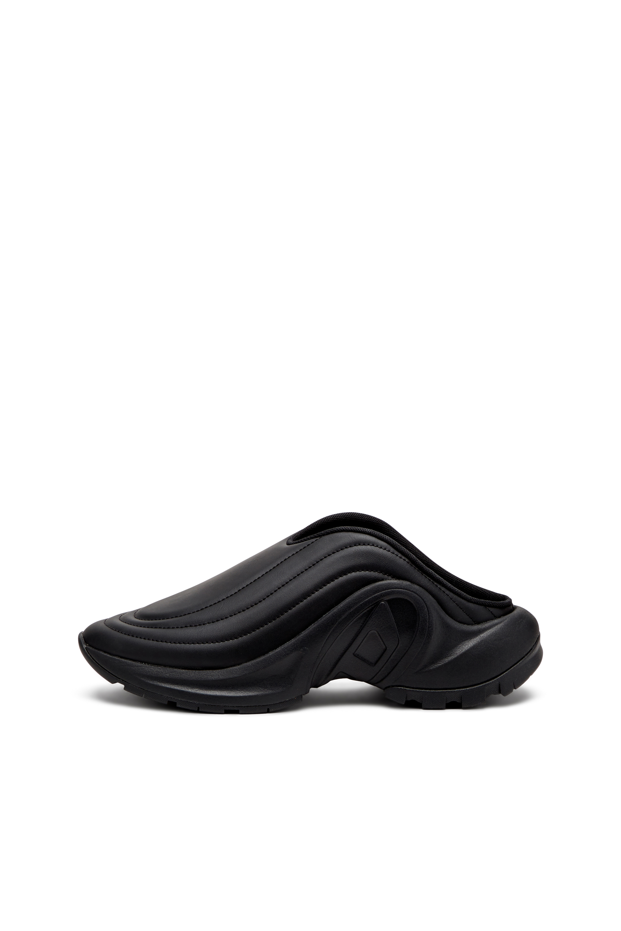 S-D-RUNNER MULE X, Black Diesel - S-D-RUNNER MULE X, Unisex's S-D-Runner-Matte mules in Black - 7