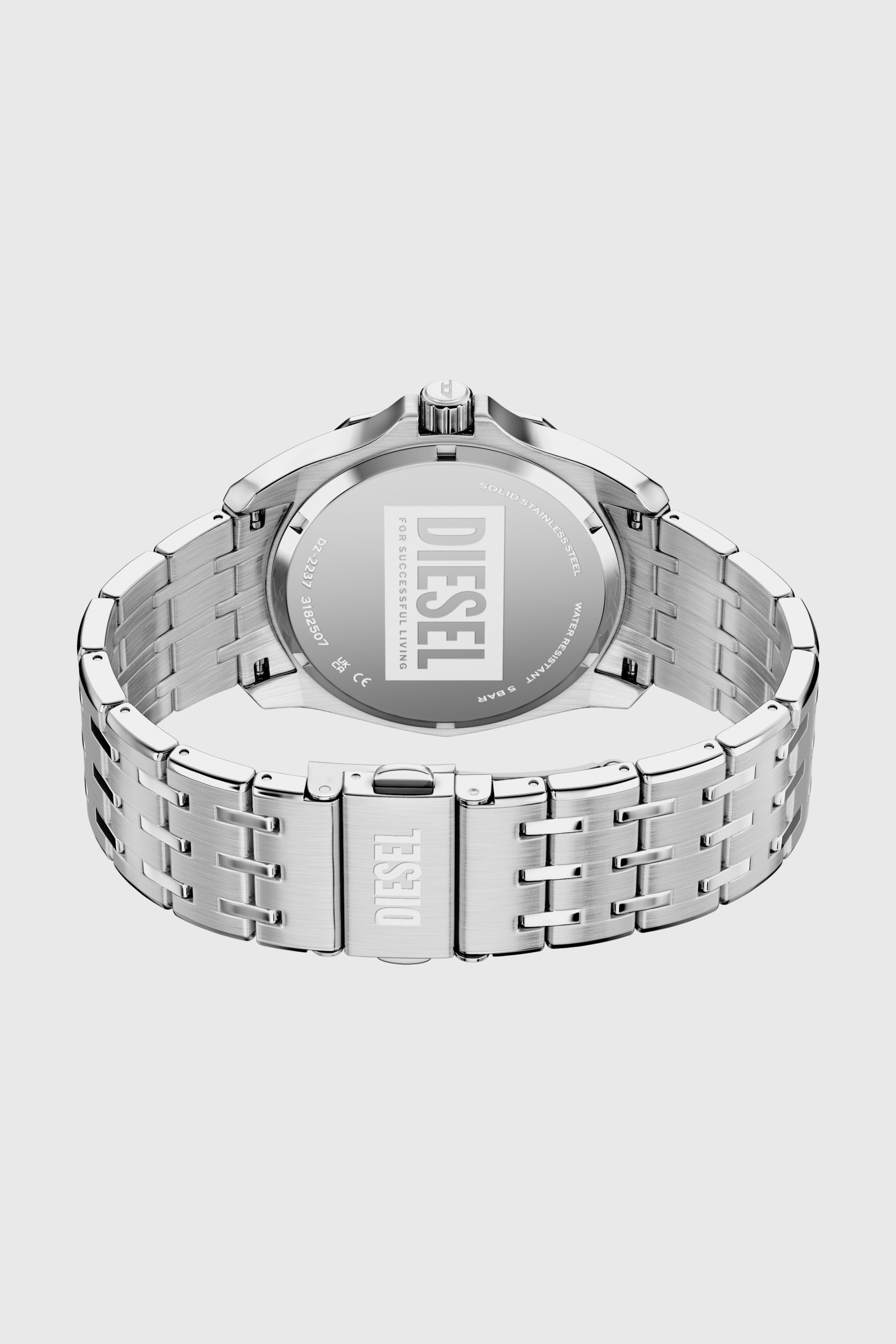 Diesel - DZ2237 WATCH, Man's Stinger stainless steel watch in Silver - 6