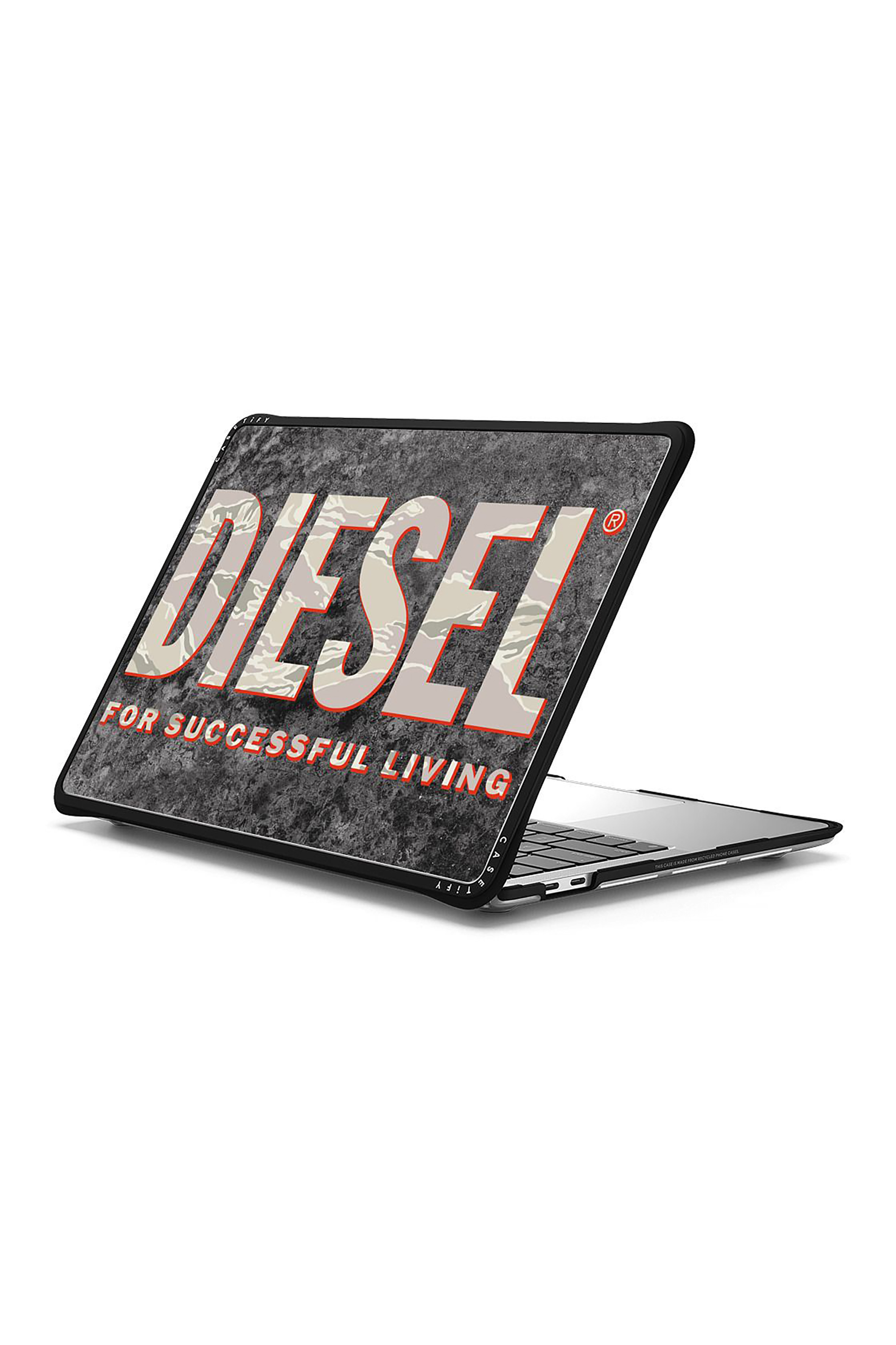 Diesel - 60362 CASETIFY MOULDED CASE, Unisex's Macbook Impact in Brown/White - 1