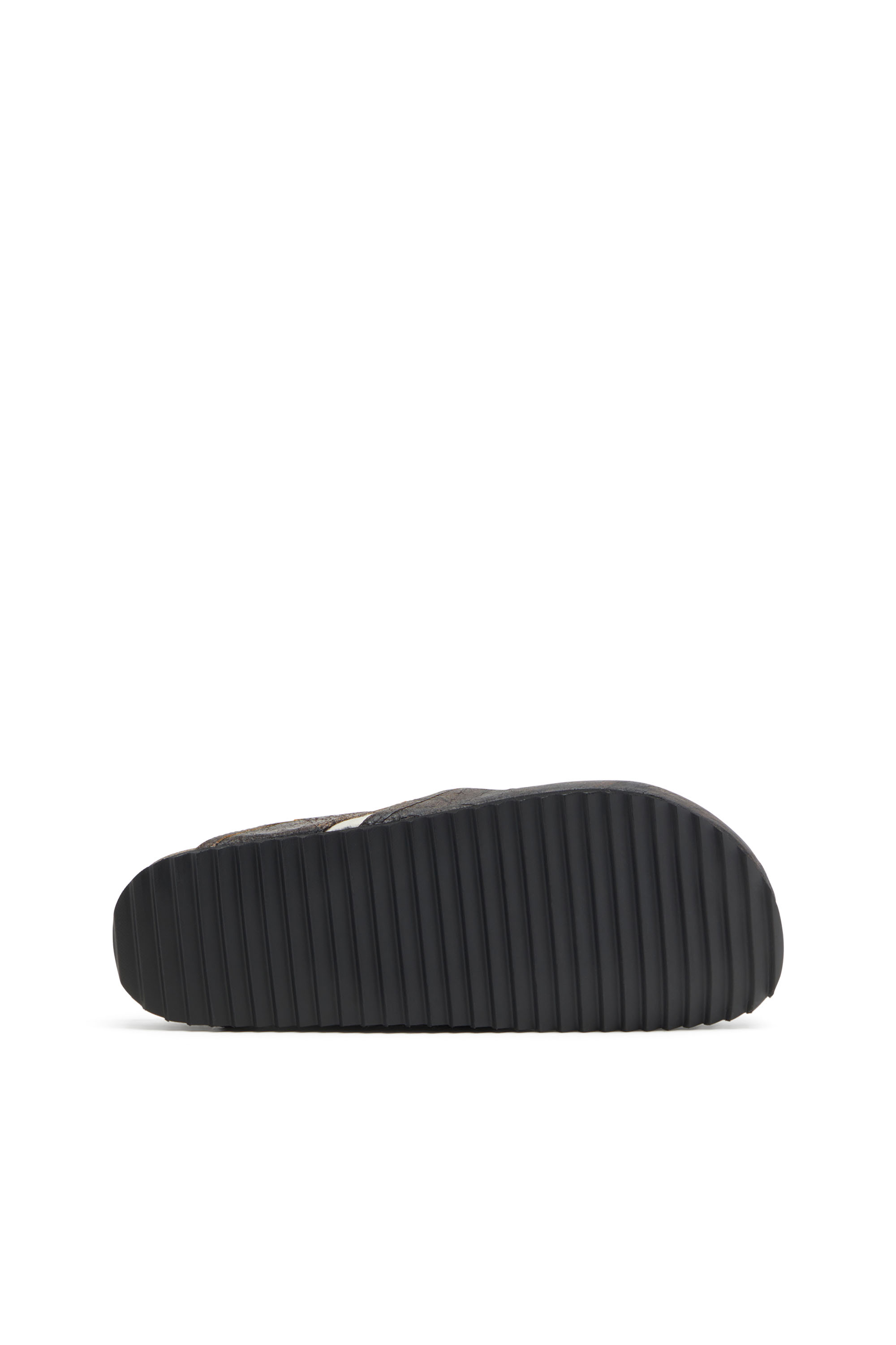 D-WOODSTOCK SLIP-ON, Brown Diesel - D-WOODSTOCK SLIP-ON, Man's D-Woodstock-Clogs in crackle-effect suede in Brown - 4