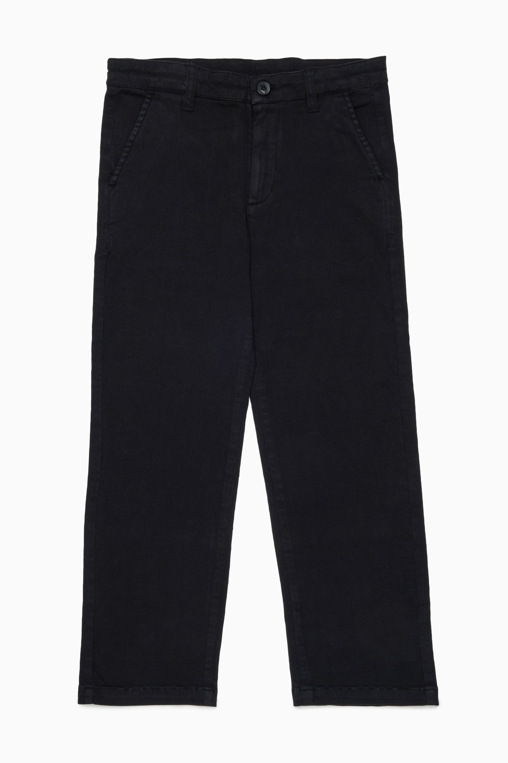 Diesel - PTIMO, Man's Chino pants in stretch cotton in Black - 1