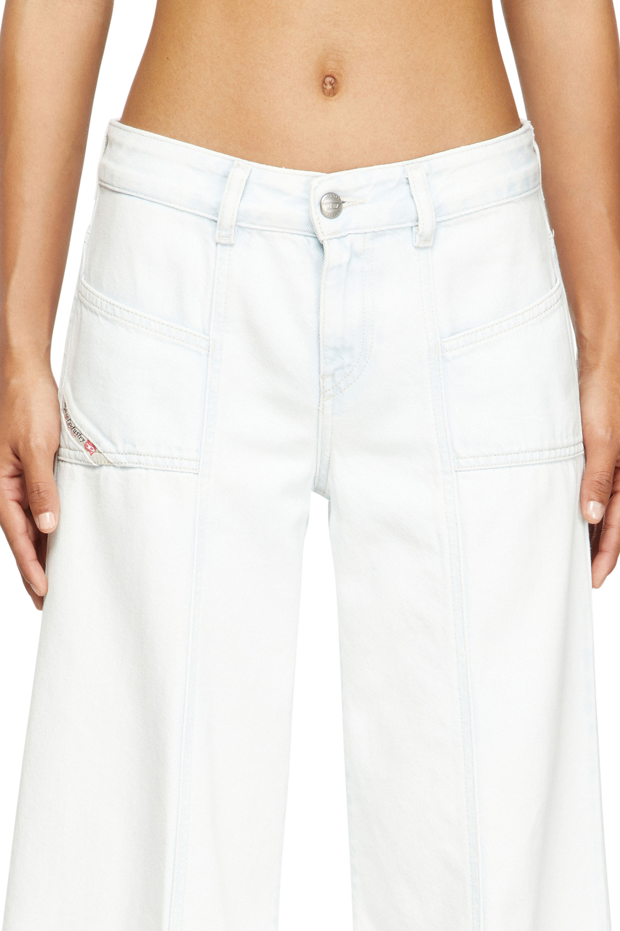 Diesel - Woman's Flare Jeans D-Akii 09M08, White - 4